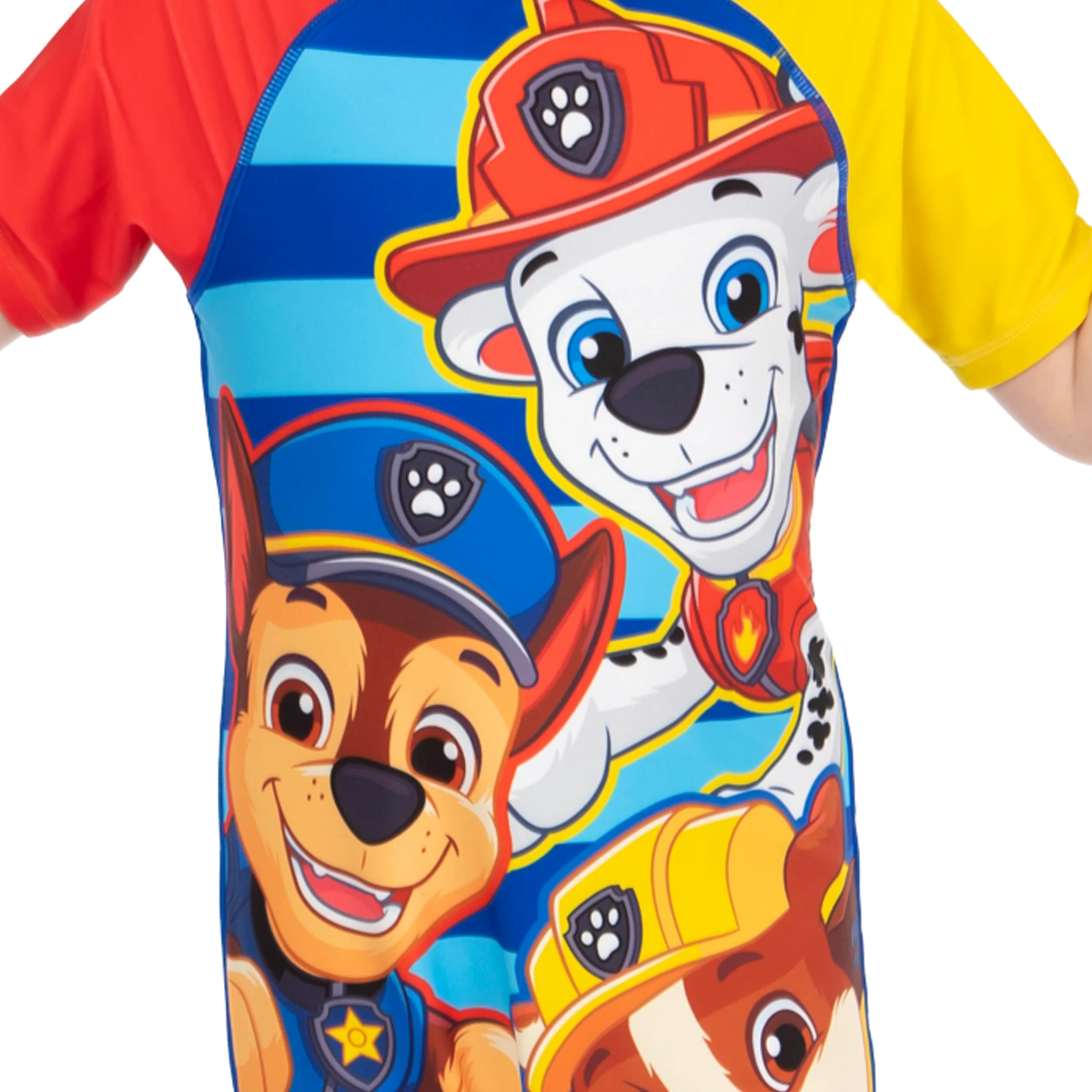PAW Patrol Strój Kąpielowy Dla Chłopców | Rubble, Marshall I Chase | Dziecięca Odzież Plażowa