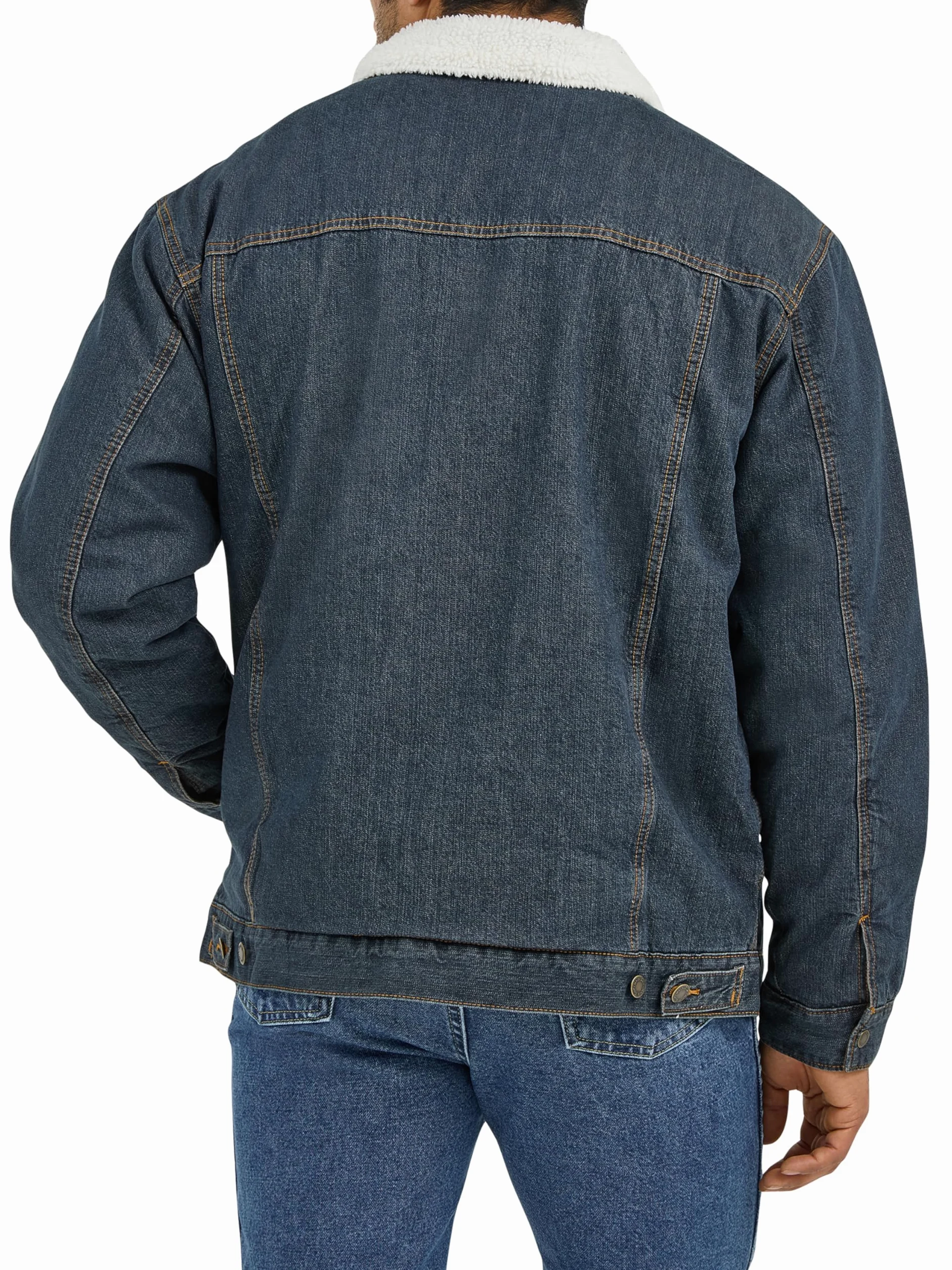 Wrangler Kurtka dżinsowa z podszewką kowbojską Mężczyźni 74256rt (1 w zestawie)