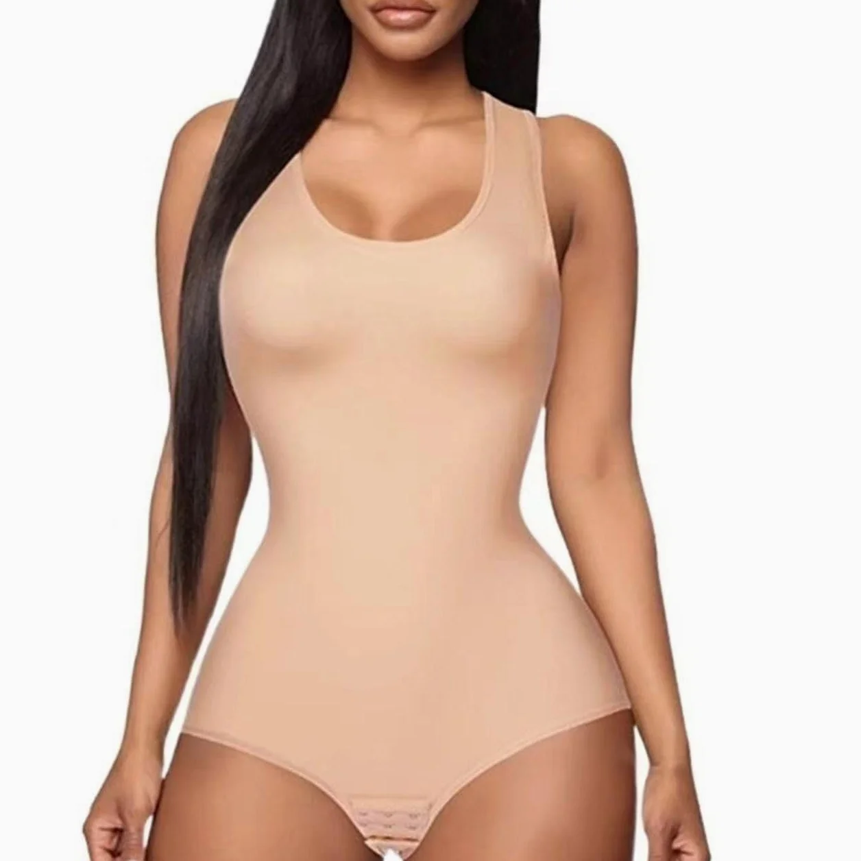 QHQQXN Odzież modelująca dla kobiet Body wyszczuplają brzuch Bezszwowe body wyszczuplają talię