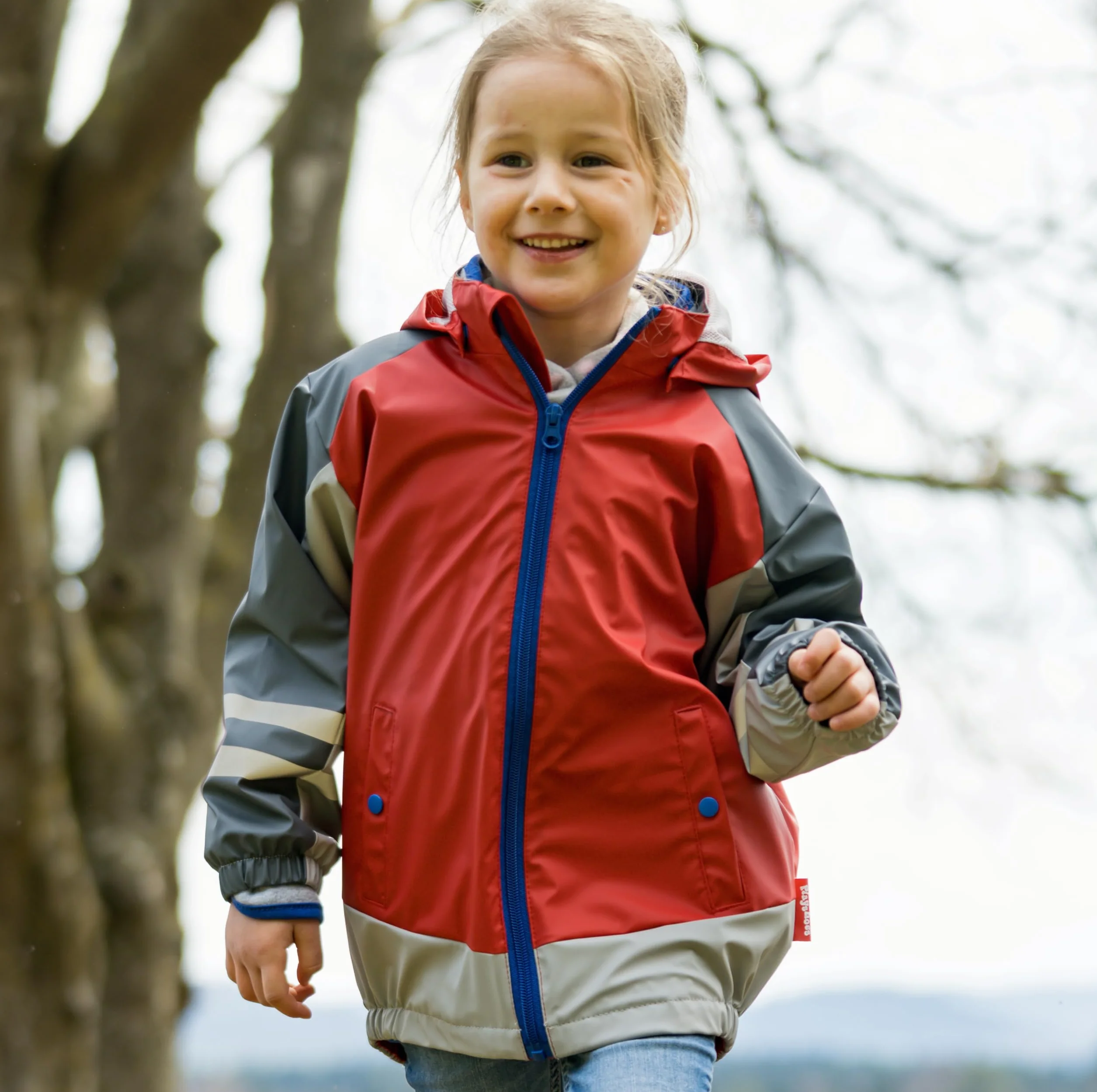 Playshoes Regenanzug Kombinezon przeciwdeszczowy, 3 w 1 czerwony i czerwony, 98 (zestaw 2) dla dzieci, 3 w 1 czerwony i czerwony, 98