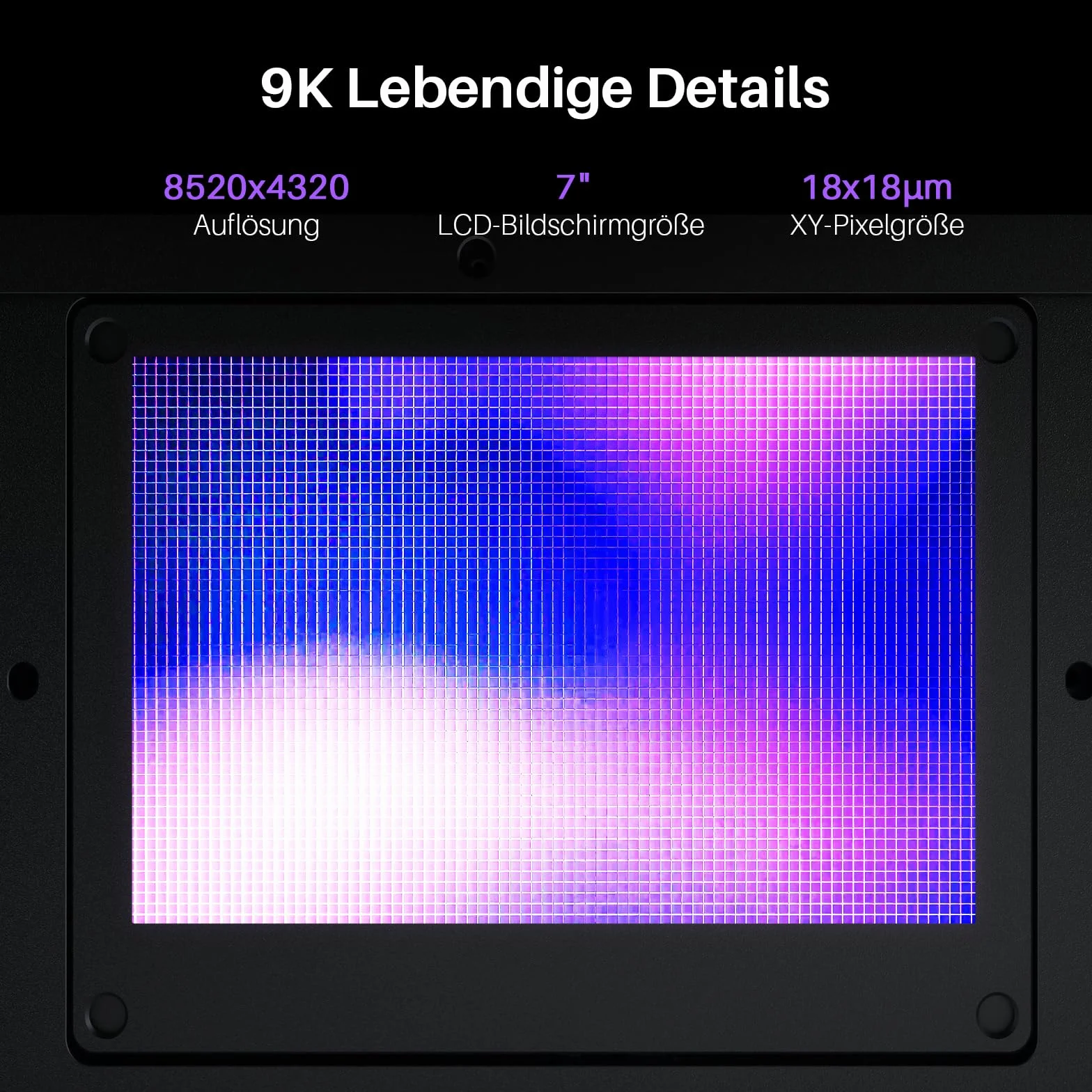 ELEGOO Mars 5 Ultra Resin drukarka 3D, 9K 7-calowy mono LCD, szybki druk 150 mm/h, inteligentna kamera AI, transfer WiFi, automatyczne poziomowanie, rozmiar druku 153,36 x 77,76 x 165 mm³