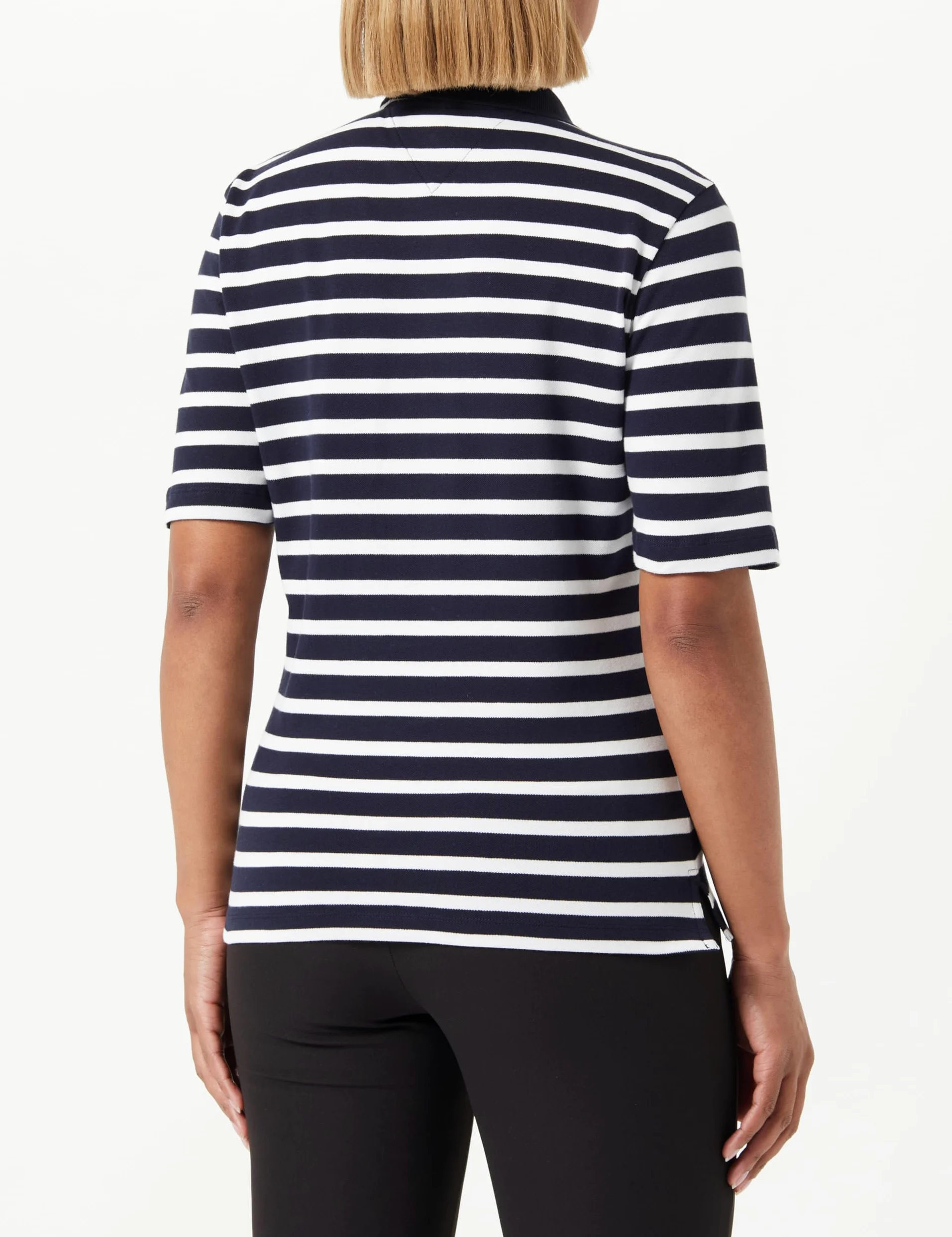 Tommy Hilfiger Polo S/S Kobiety 1985 Regular Pique Stripe Polo Ss