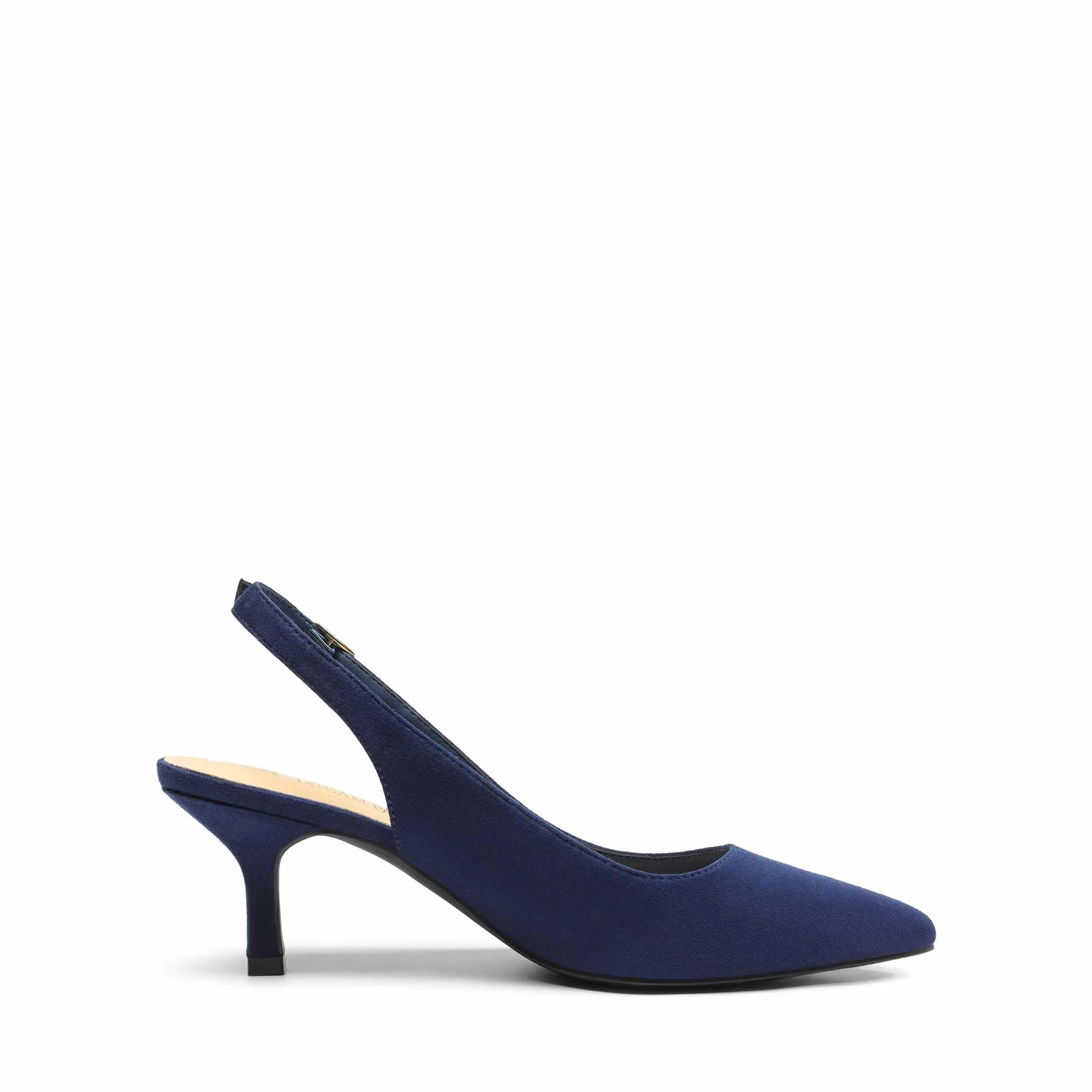 DREAM PAIRS Damskie Kocięta Obcasy Szpiczasty Nosek Niskie Czółenka Buty Damskie Impreza Ślub