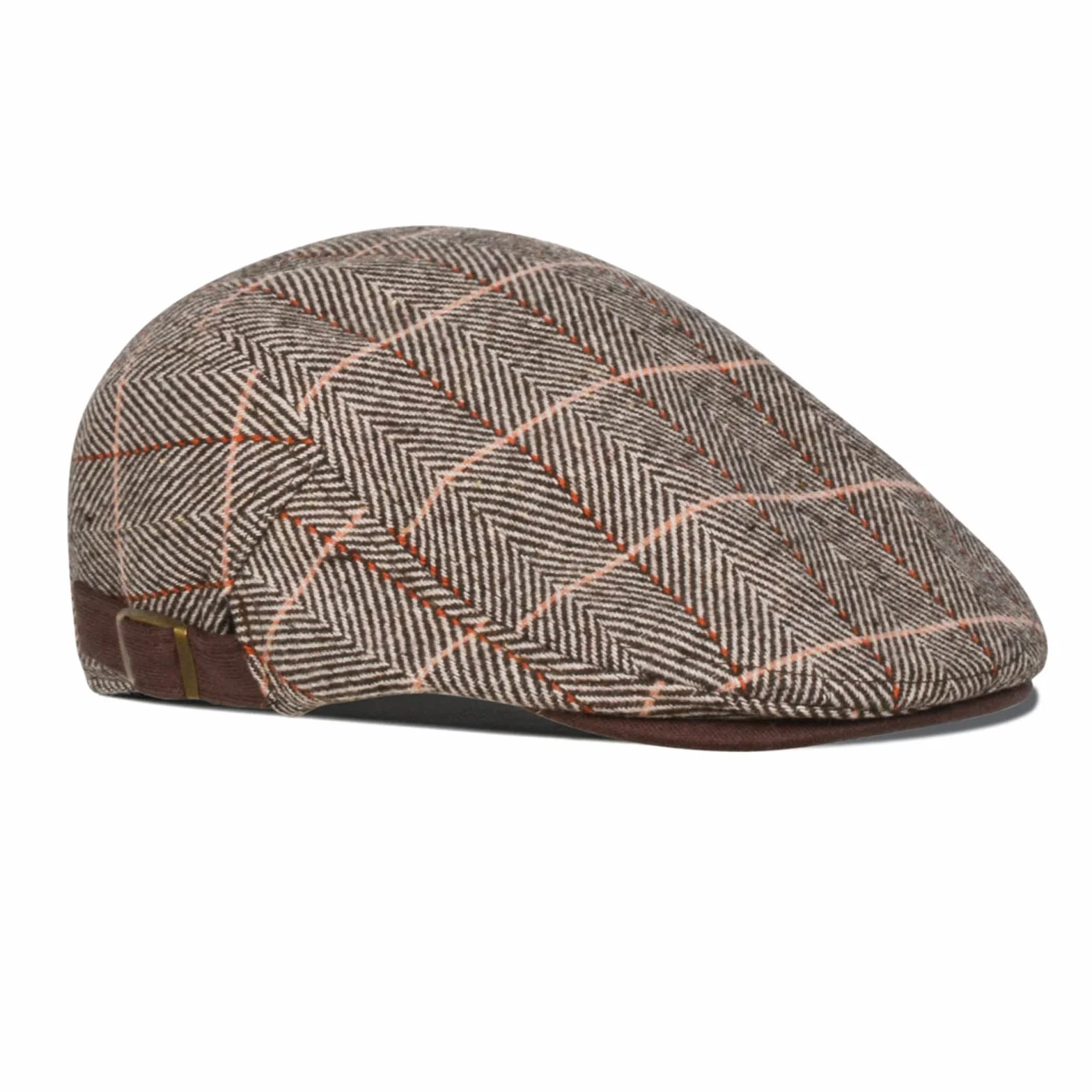 Tweed Newsboy Cap Męska Regulowana 55-59CM Jesień Zimę 3 Kolory