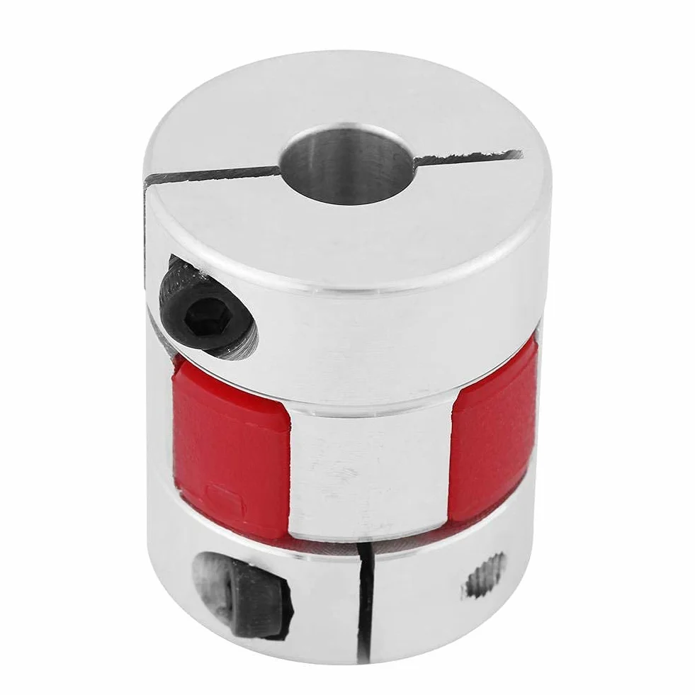 Sprzęgło wału 8mm do 12mm Wał Śliwka Elastyczny łącznik Wał łączący ze stopu aluminium Śliwka do silnika krokowego 8mm
