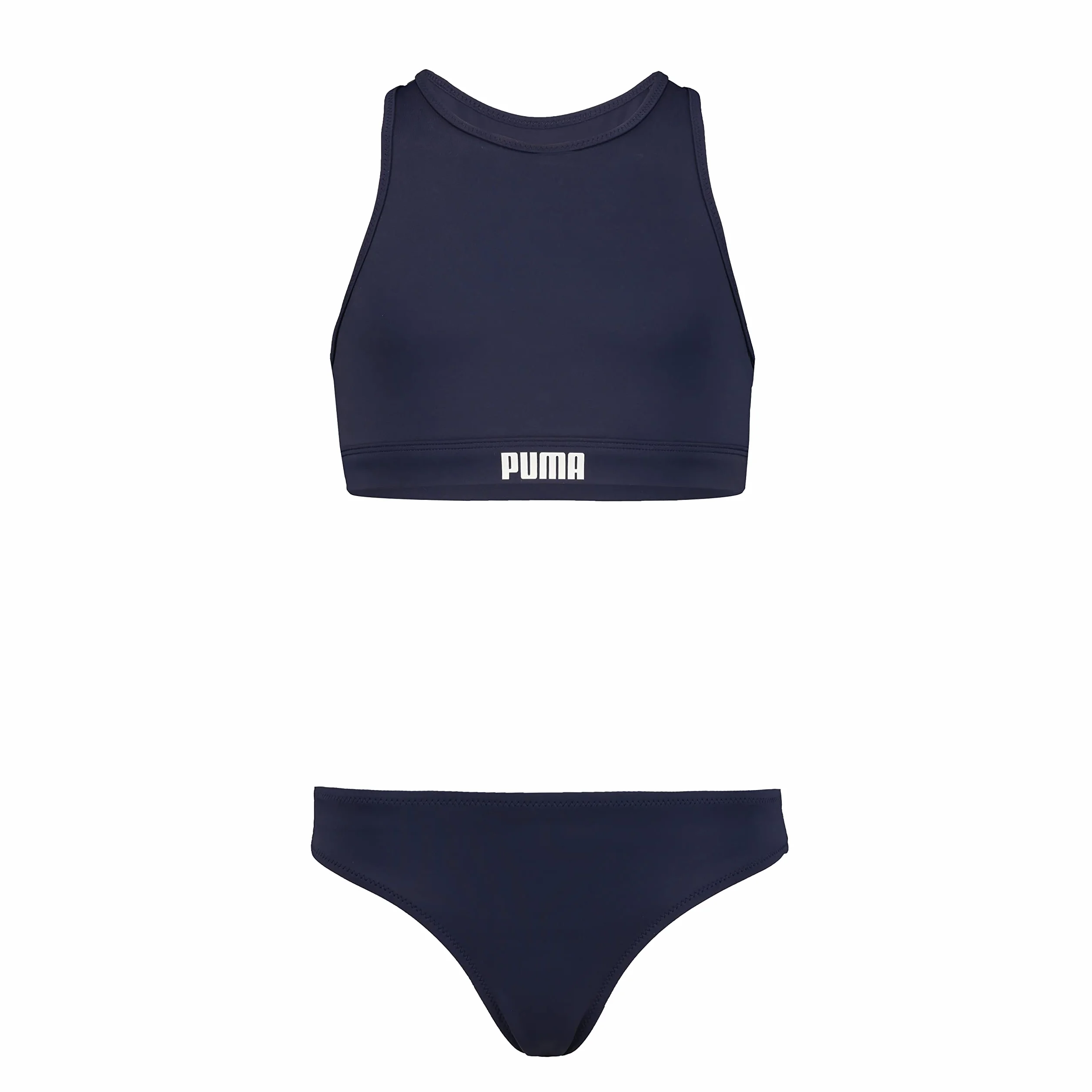Puma Dziewczynki Racerback Zestaw Bikini Granatowy 164