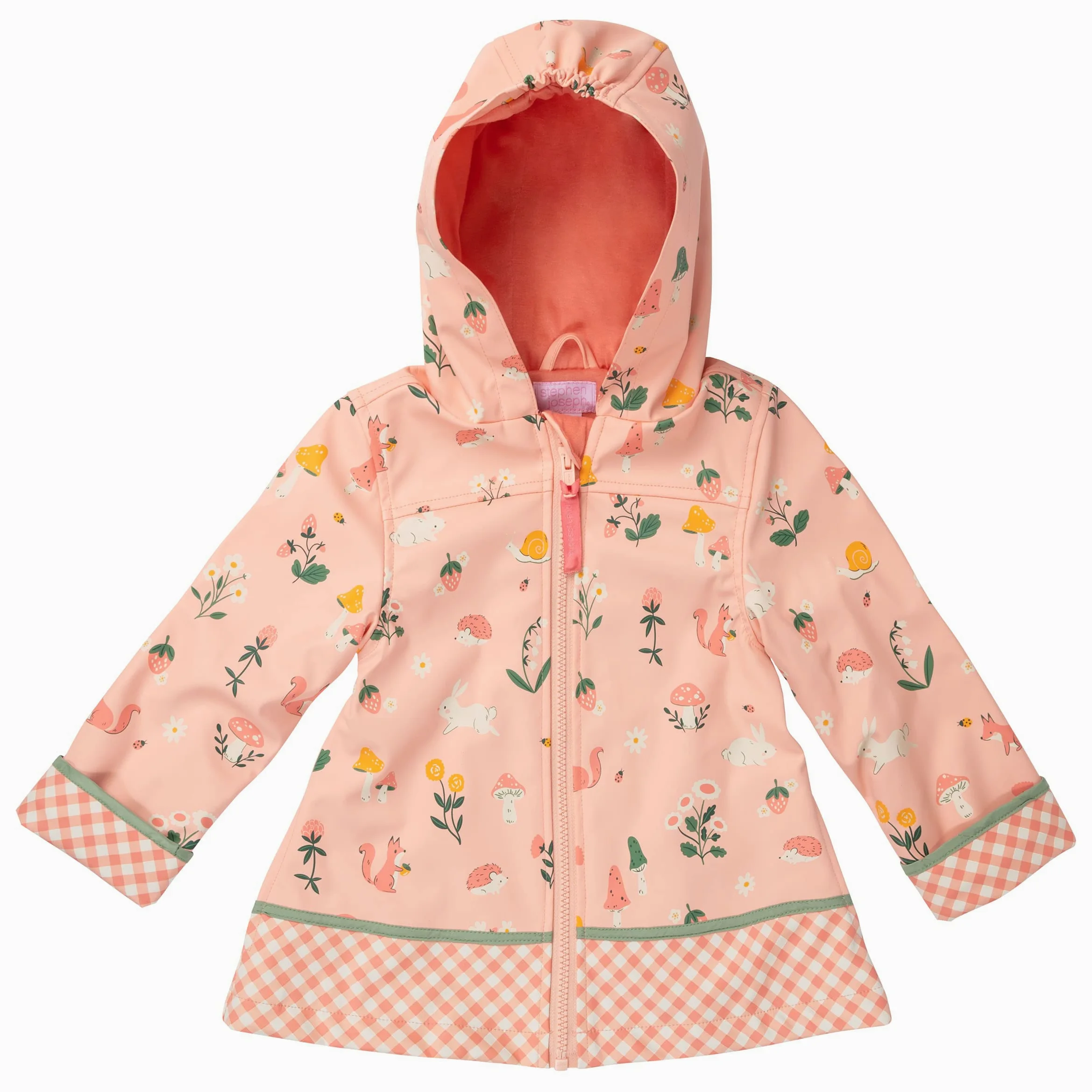 Stephen Joseph Płaszcz przeciwdeszczowy Uniseks - dzieci All Over Print Raincoat, Pilot