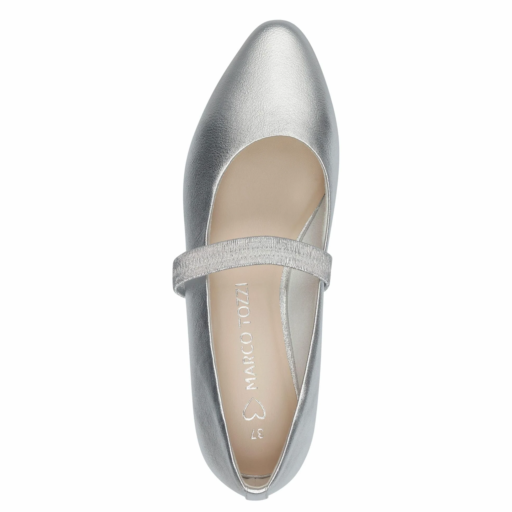 MARCO TOZZI Kobiety Marco Tozzi Damen Ballerinas 2-22119-44Balerinki