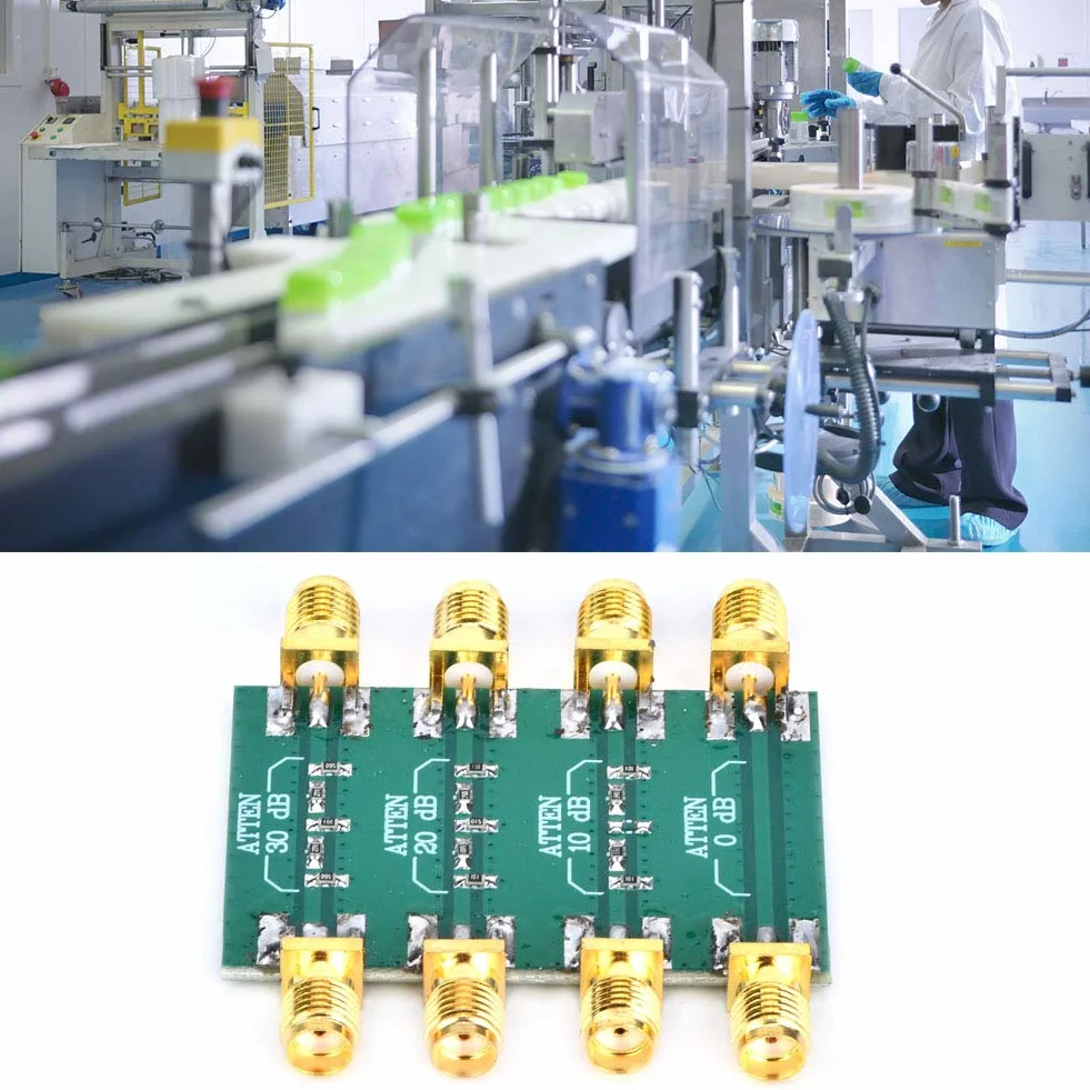 Dc 4.0Ghz Fixed Attenuator, Sma Attenuator Set Attenuator Sma Double Female Head Radio Frequency Attenuator 50Ω