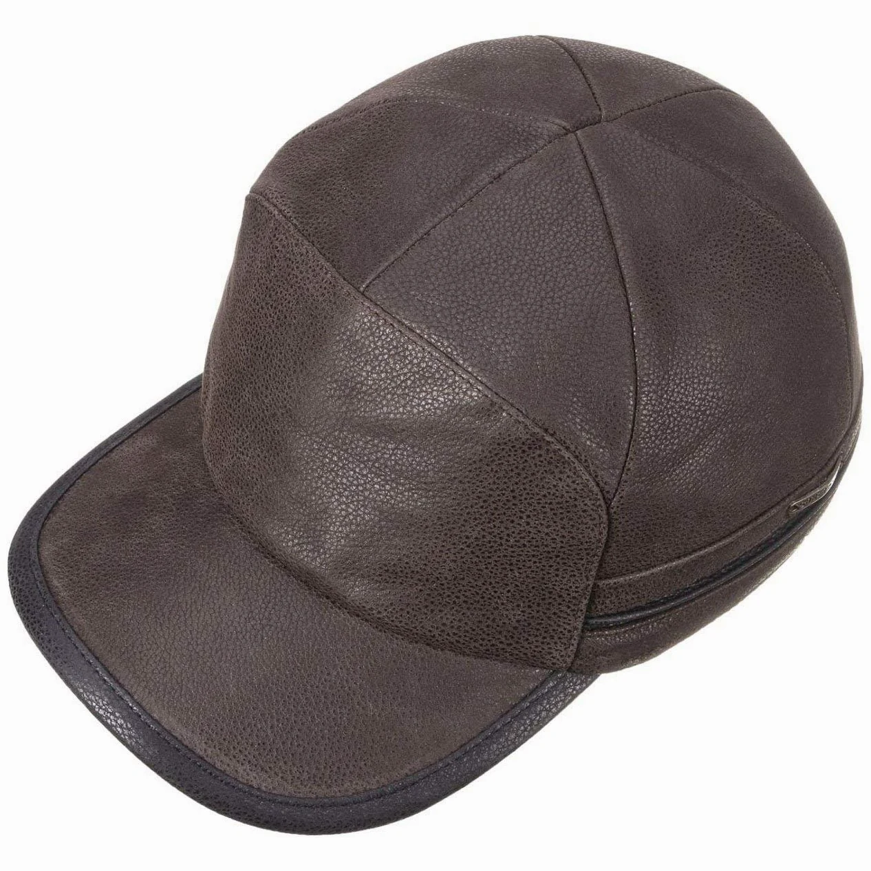Stetson Byers Leather CapMężczyźni - czapka z daszkiem na zime ear flap cap baseball Zamknięte tyłu, daszkiem, nausznikami, podszewką Zima jesień-zima