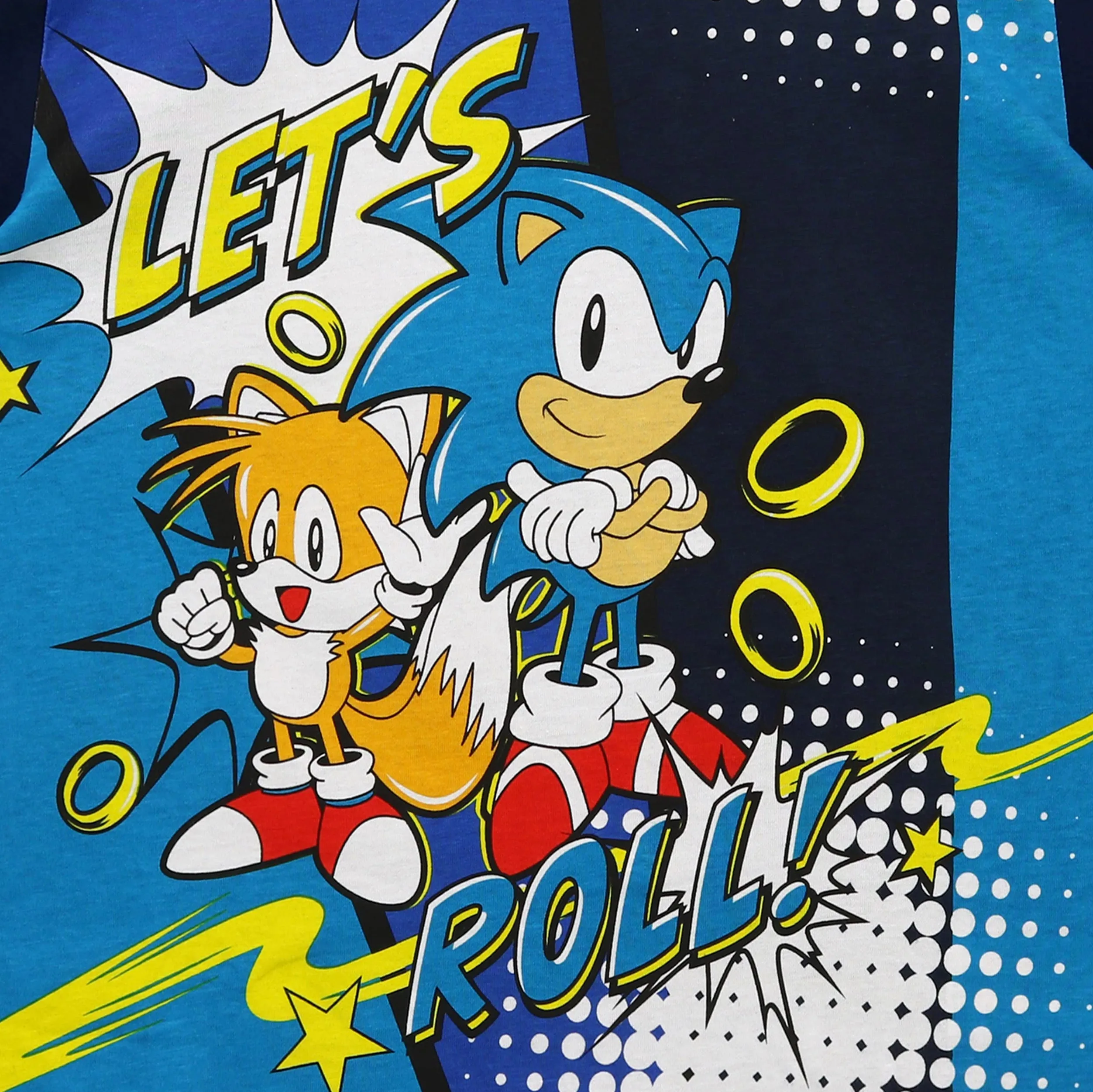 Sonic The Jeż Zestaw Piżama chłopięca