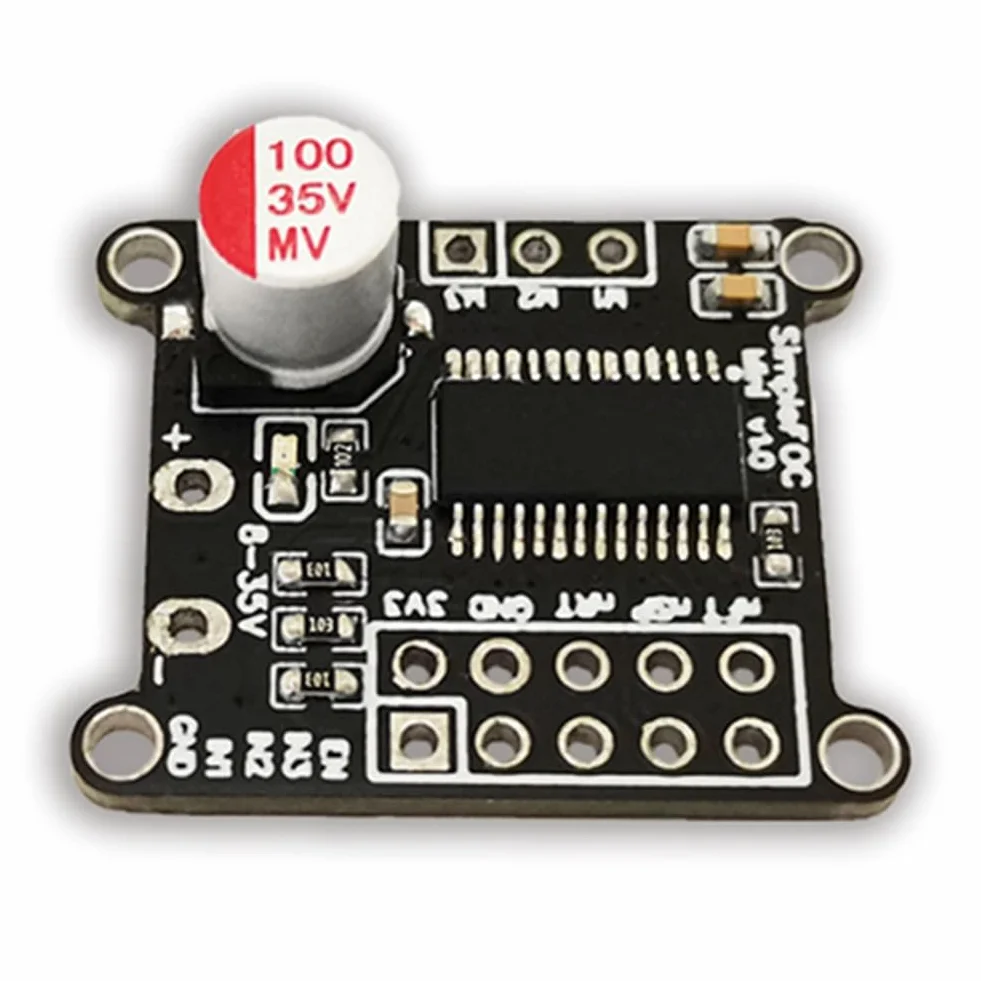 TsoLay SimpleFOC mini płyta sterownika do bezszczotkowego silnika prądu stałego, sterownik sterowania FOC, moduł sterujący SVPWM, moduł sterownika, trwała, łatwa instalacja