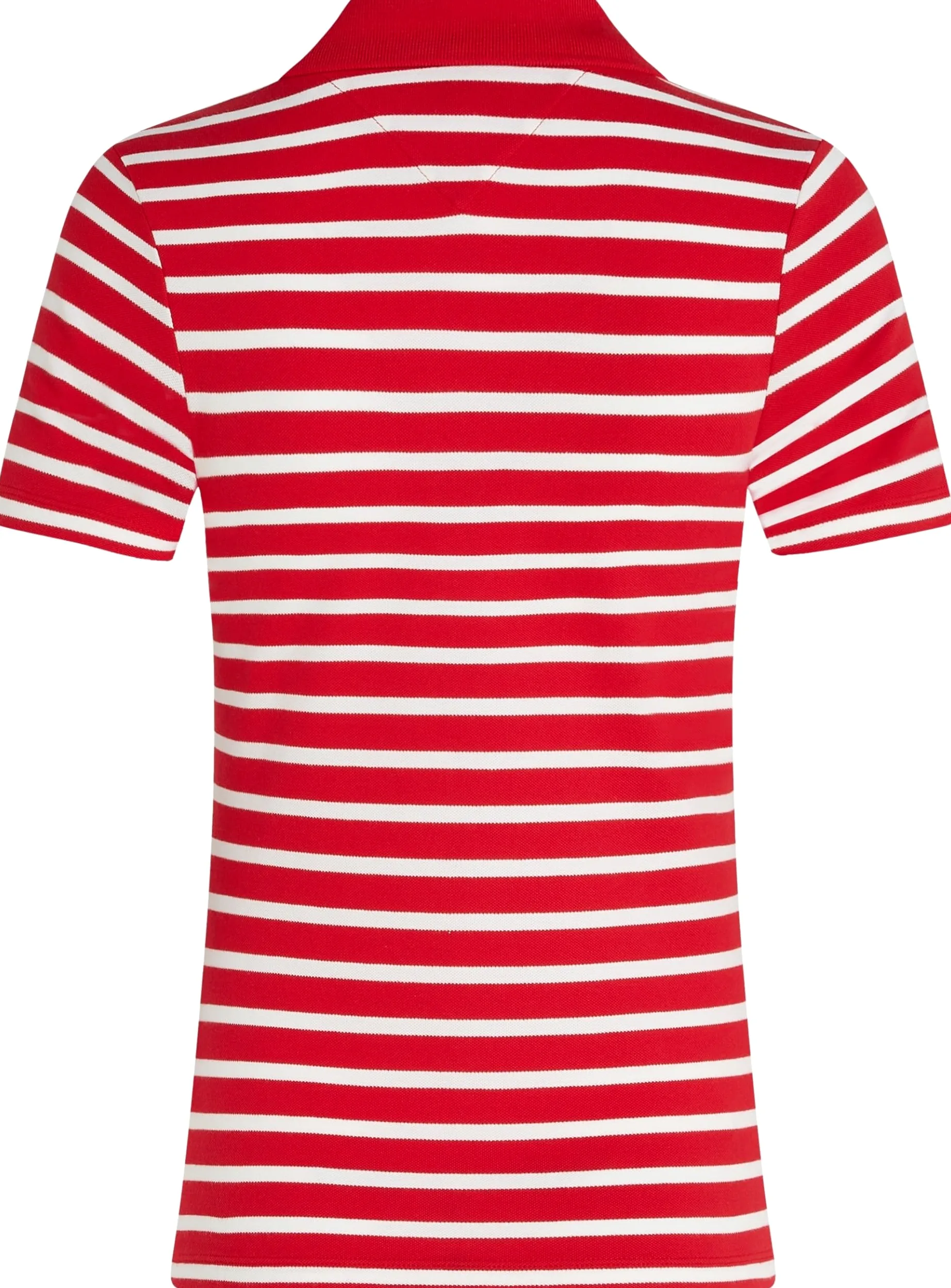 TOMMY HILFIGER Damska koszulka polo 1985 SLIM PIQUE SS WW0WW43225, czerwona, M, Czerwony (podstawowy czerwony/ecru Stp), M