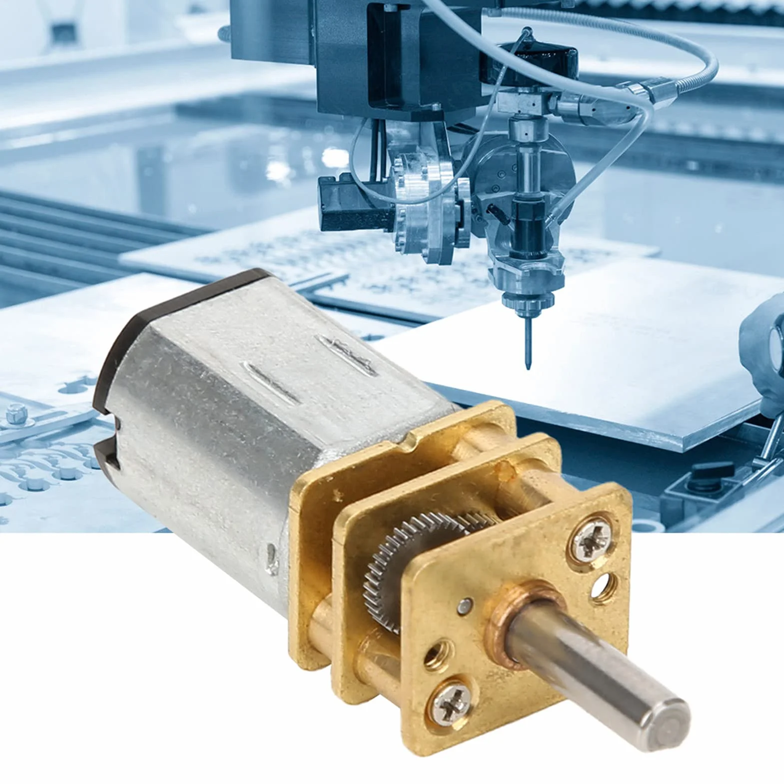 Silnik z przekładnią DC N20, Redukcja Prędkości, z metalową skrzynią Biegów GA12 N20 DC 3 V 15 1000 Obr./min (30RPM)