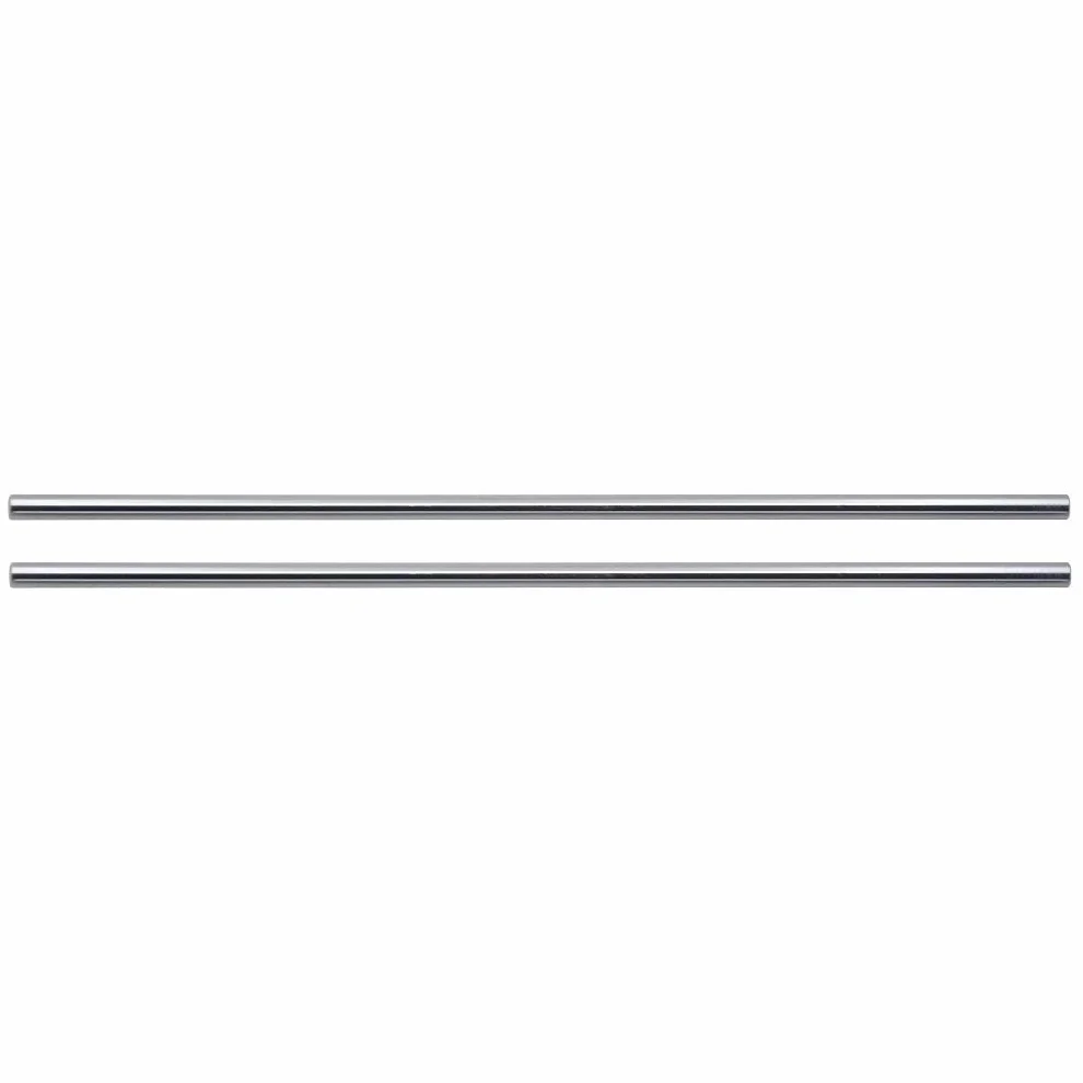 DollaTek 5 szt. 8 mm średnica pręta 100 mm stalowy cylindrowy liniowy wałek liniowy oś optyczna