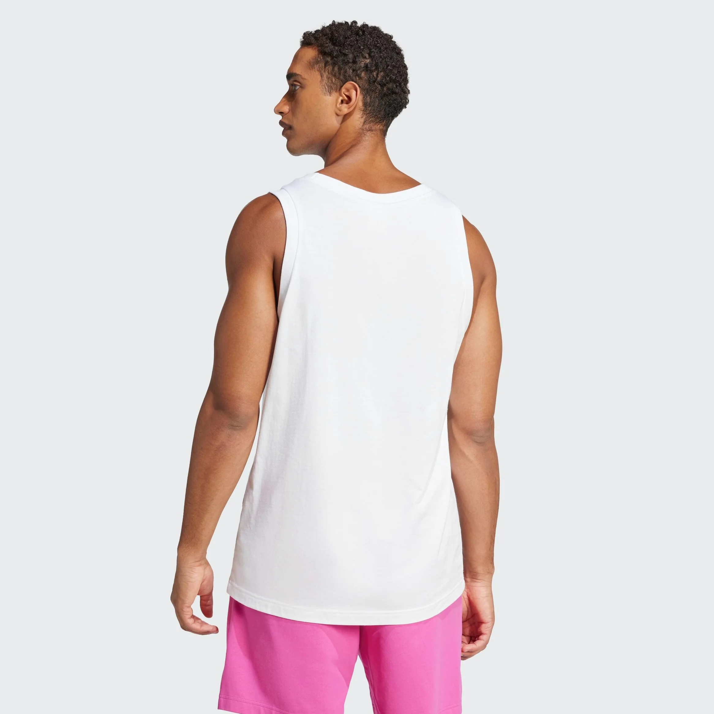 adidas Koszulka Mężczyźni ESSENTIALS SMALL LOGO SINGLE JERSEY TANK TOP