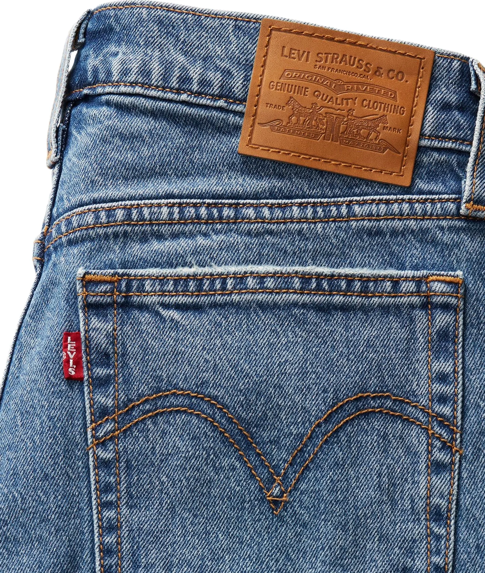 Levi's Wedgie Boot - Dżins Kobiety