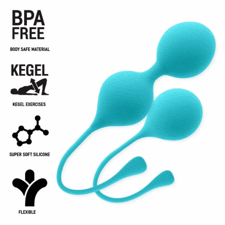 Intensywne koraliki Kegel Kendall Blue