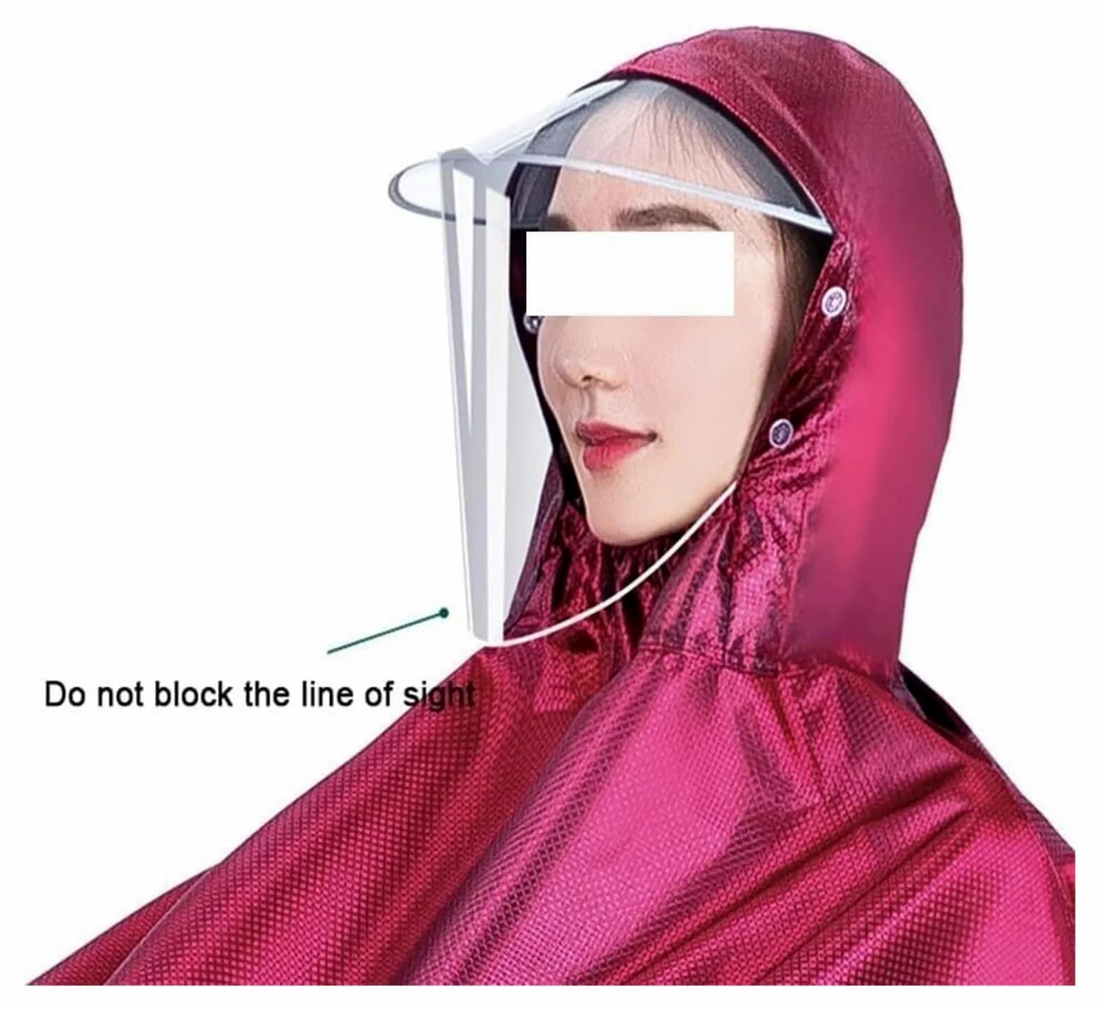 Waterproof Rain Poncho Cycling Poncho, Poncza, motocyklowe wydłużone poncho Motocyklowa odzież przeciwdeszczowa z kieszeniami na lusterka Jazda motocyklem Duża osłona przeciwdeszczowa Peleryna do elek