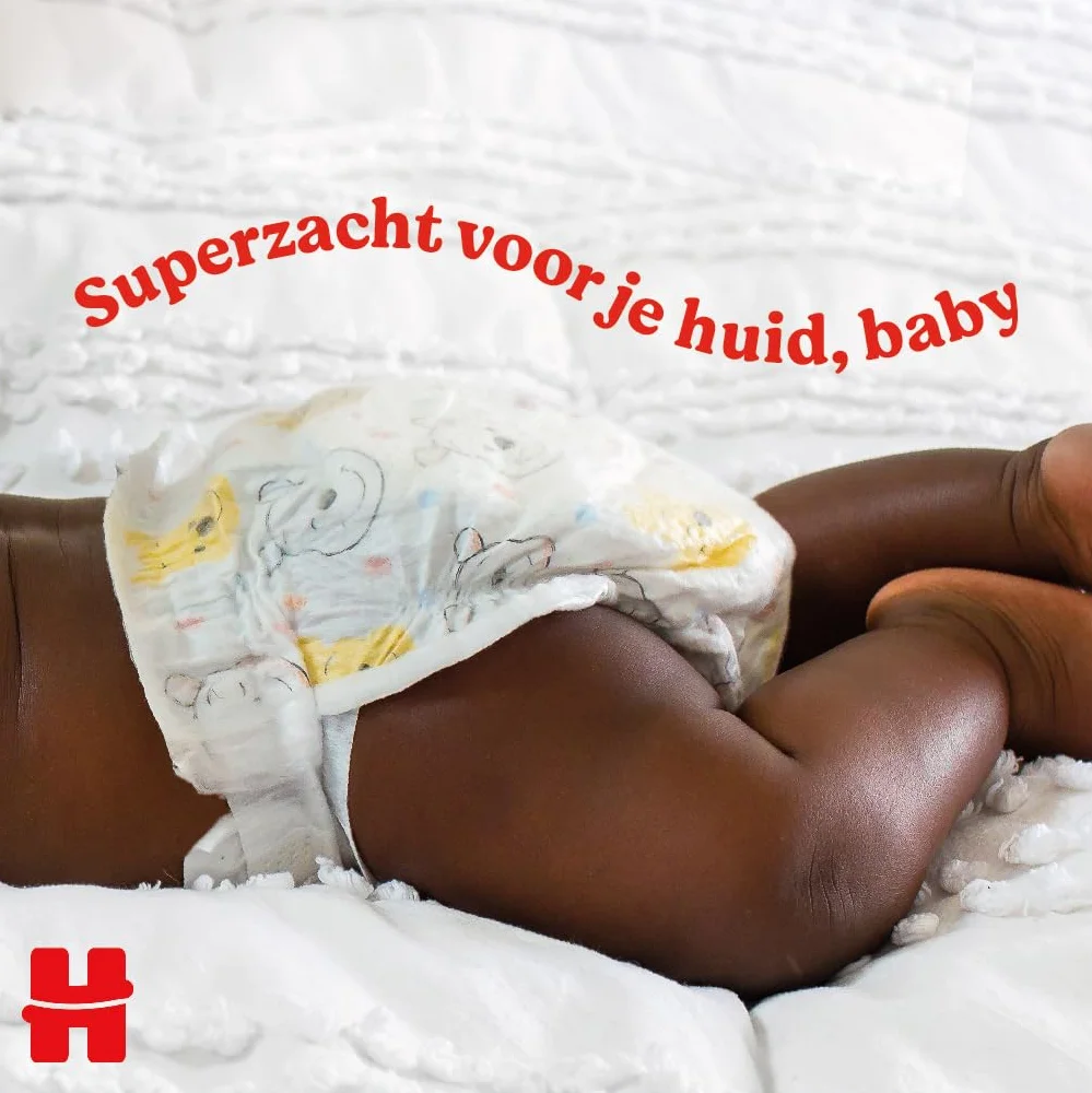 Huggies Extra Care Pieluszki, Rozmiar 4 (7-18 kg)