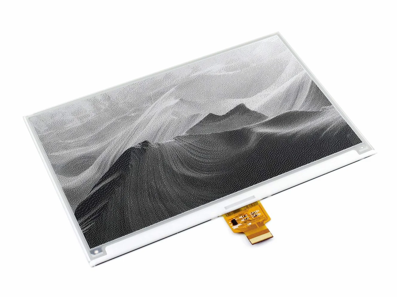 Waveshare 7.5 Inch E-Paper Raw Display Panel V2 800x480 Resolution 3.3V E-Ink Electronic Paper Screen Without PCB with Embedded Controller,Communicating via SPI Interface
