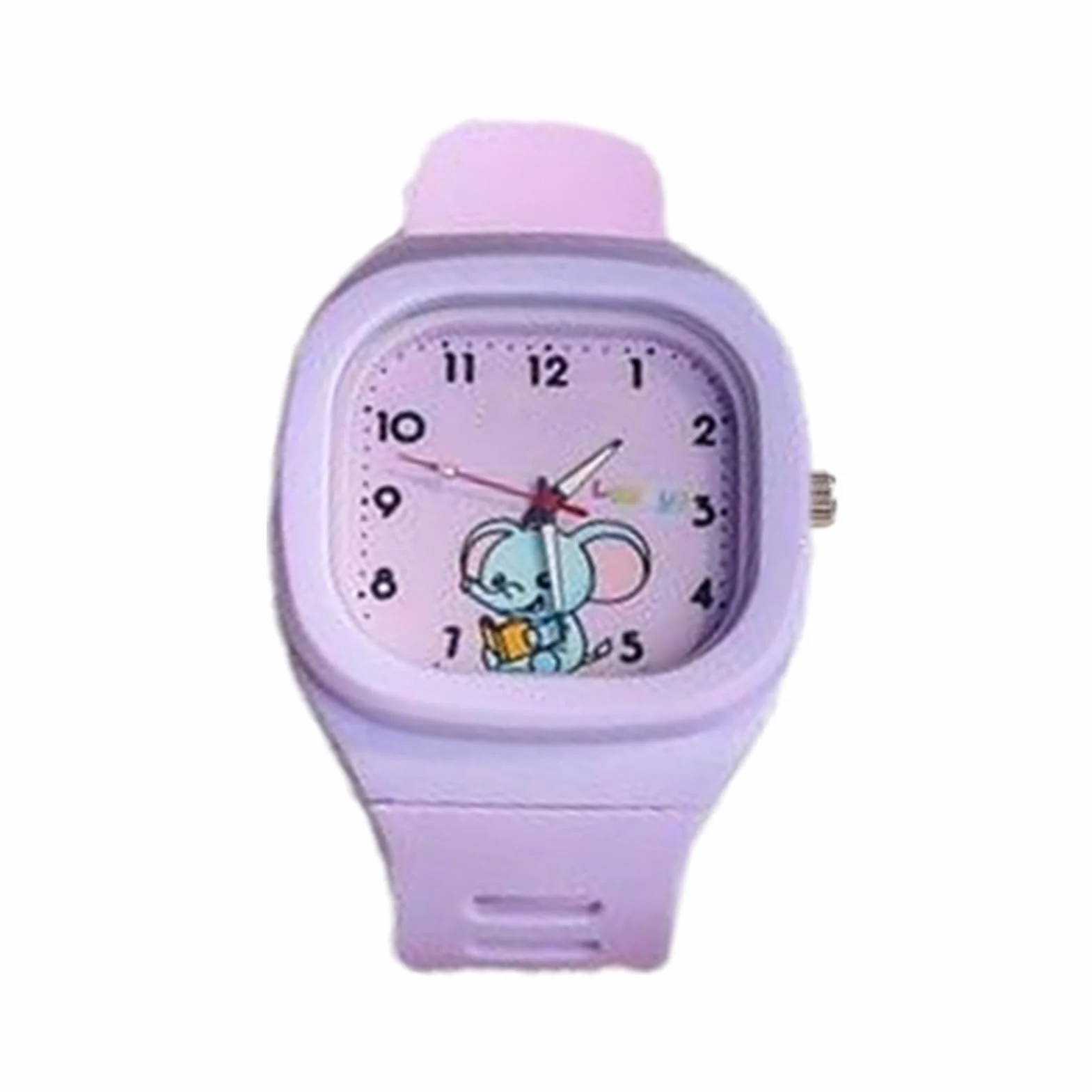 Return Cartoon Digital Watch - Sports Luminous Square Watch dla studentów | Wodoodporny cyfrowy zegarek z kreskówką dla dzieci, kwadratowy świecący zegarek dla dzieci