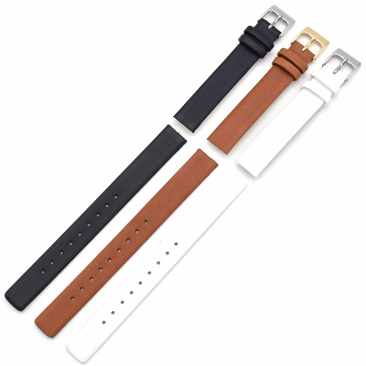 THEAGE Zapasowy pasek do zegarka Skagen do zegarków damskich 12 mm ze śrubami