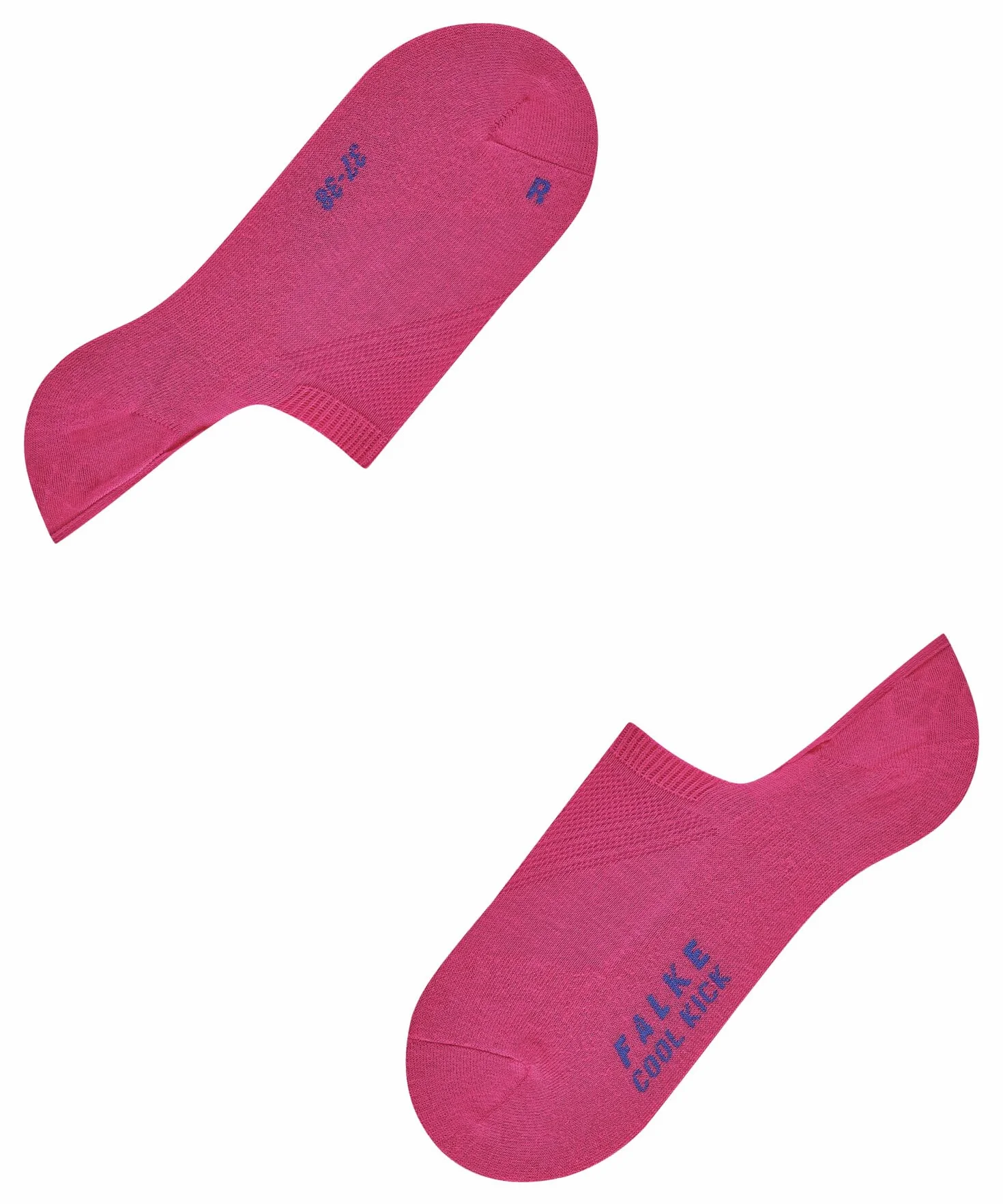 FALKE Kobiety Stopki Cool Kick Invisible W In materiał funkcyjny niewidoczne jednokolorowe 1 Para, Różowy Gloss 8550, 37-38