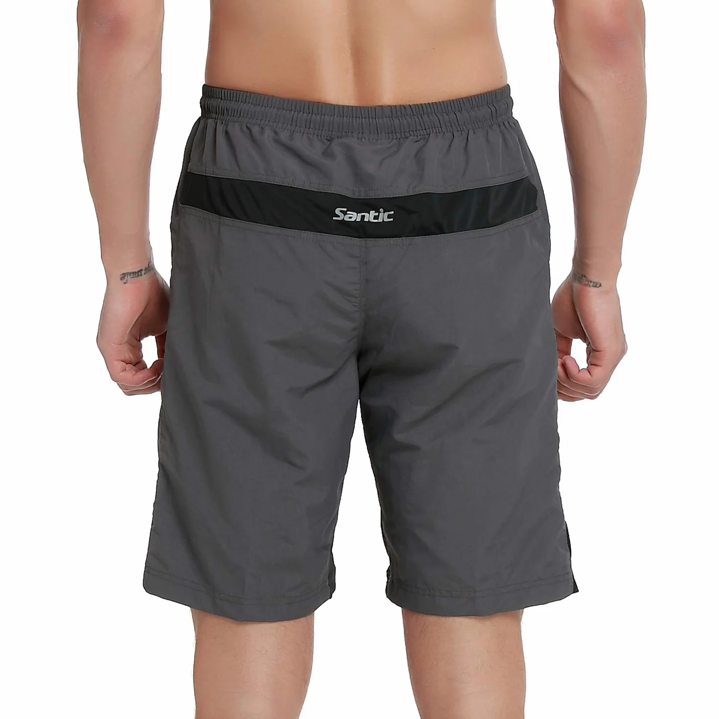 Santic Męskie Spodenki Na Rower Górski Loose Edition Lekkie RRowerowe MTB Coolmax Oddychająca