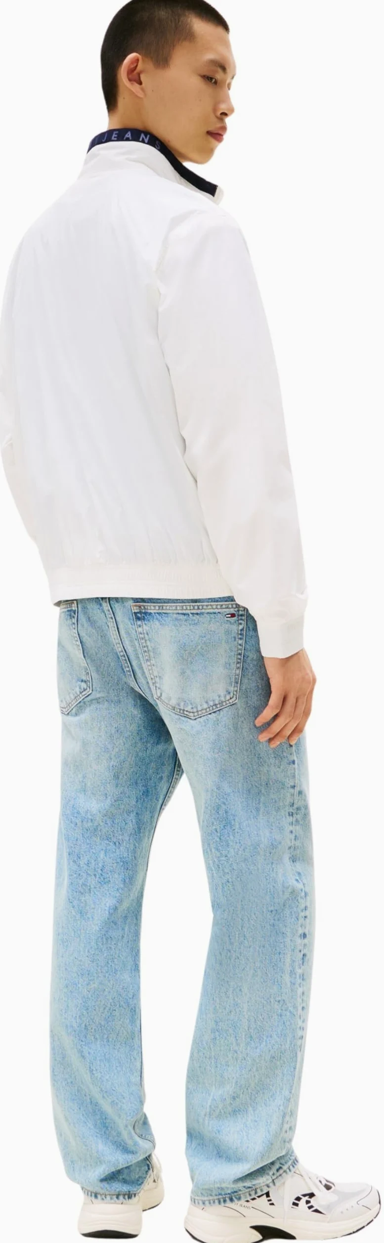 Tommy Jeans Kurtka męska TJM LW ESSENTIAL DM0DM21667 Inne kurtki, białe (Ecru), L, Biały (Ecru), L