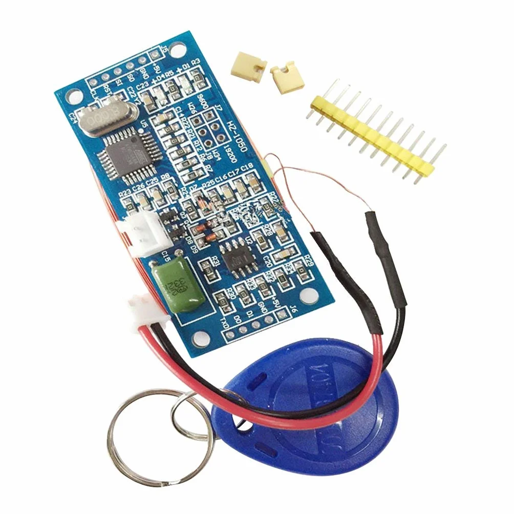 DollaTek HZ-1050 RFID 125 kHz EM4100 bezprzewodowy modu? czytnika kart ATMEGA8 czytnik identyfikatorów modu? RFID DC 5 V zestaw DIY