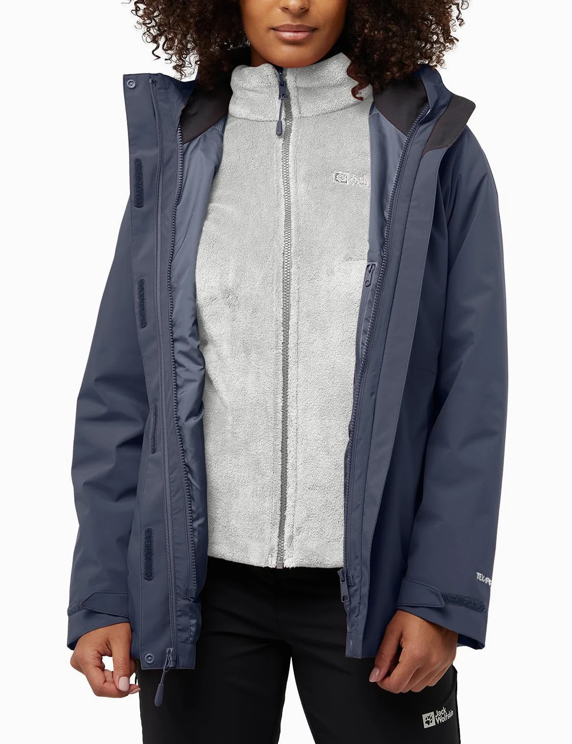 Jack Wolfskin Kurtka Kobiety Rotwand 3 W 1 Jkt W