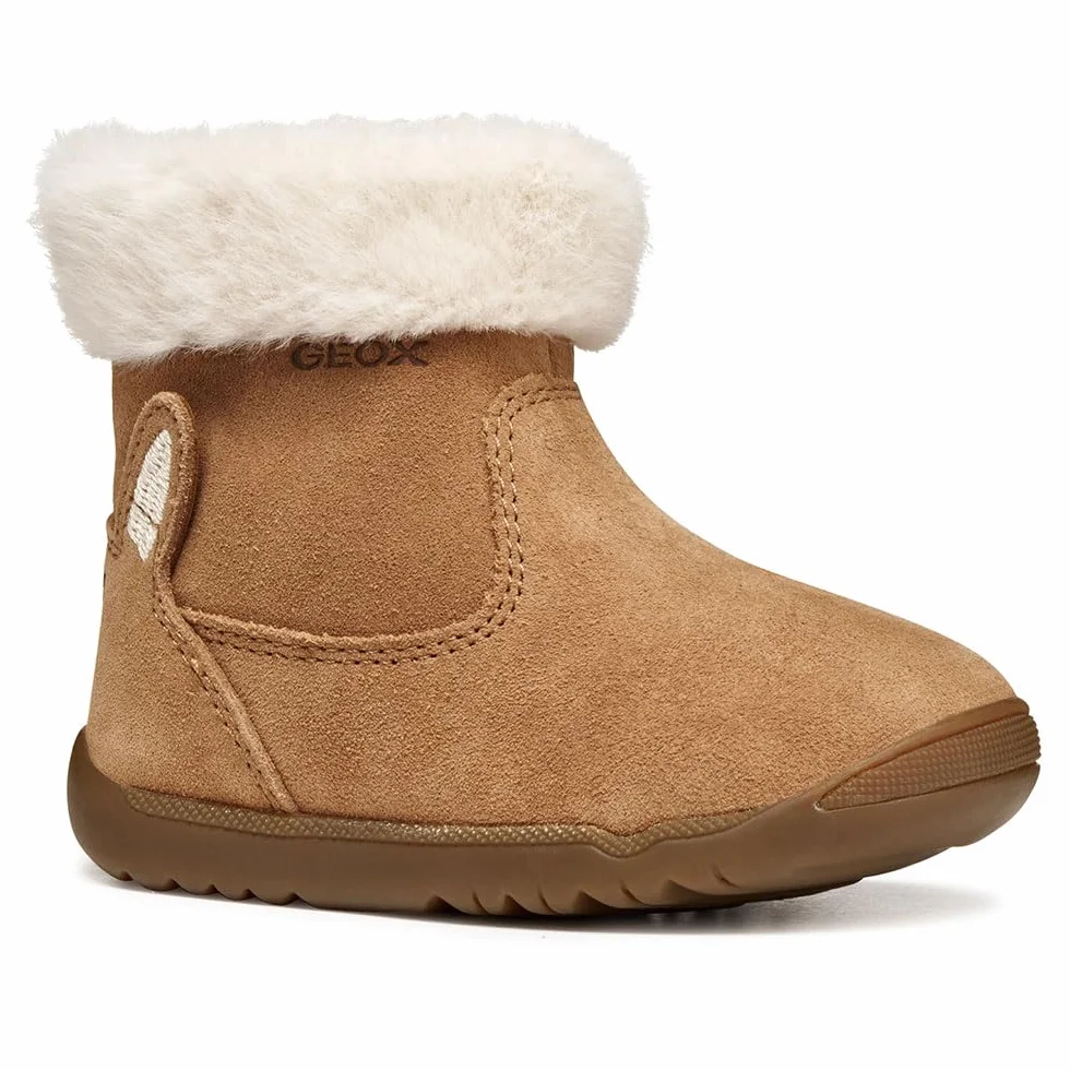 Geox Macchia Girl Buty First Walker Shoe dla Niemowląt Dziewczynek