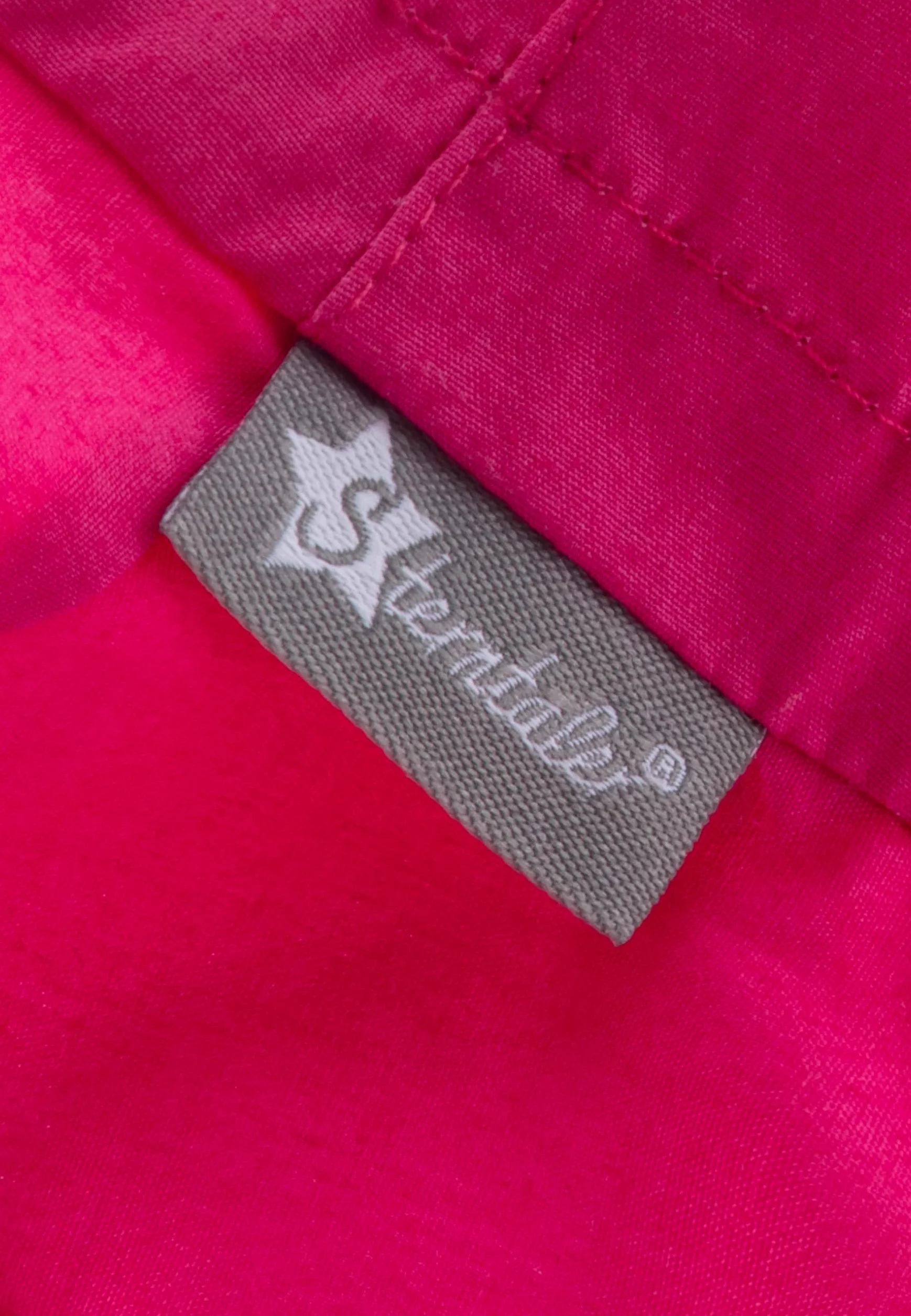 Sterntaler Unisex Flapper z tasiemkami do wiązania i ochroną karku, różowy (magenta 745), 49 cm