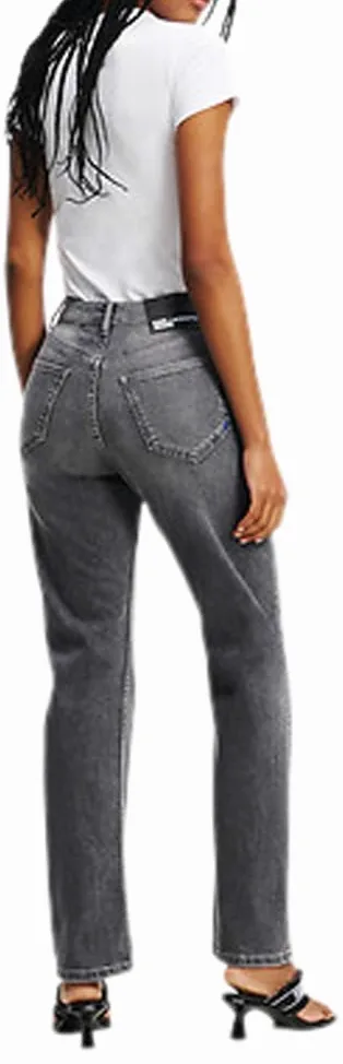 KARL LAGERFELD JEANS Klj High Rise Straight Denim - Dżins Kobiety