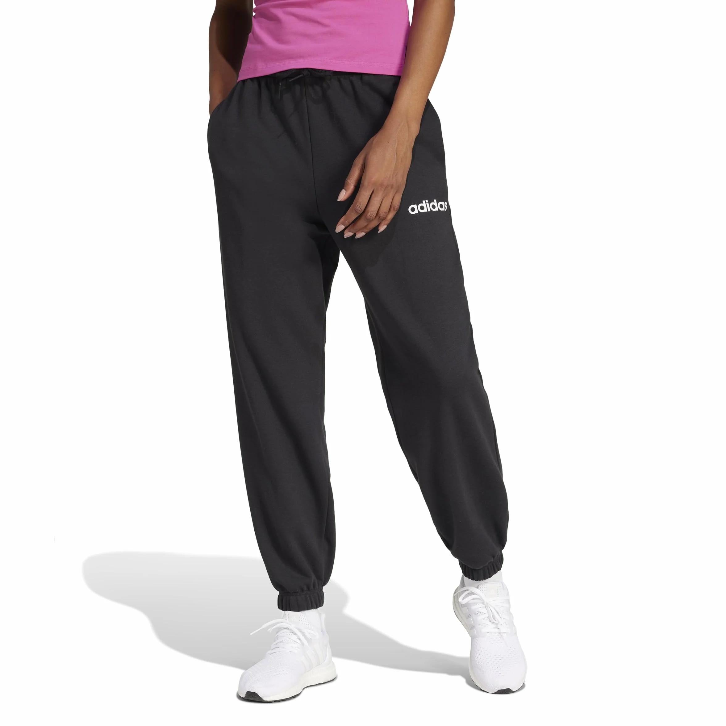 adidas Essentials Linear French Terry Cuffed Pants Spodnie Kobiety