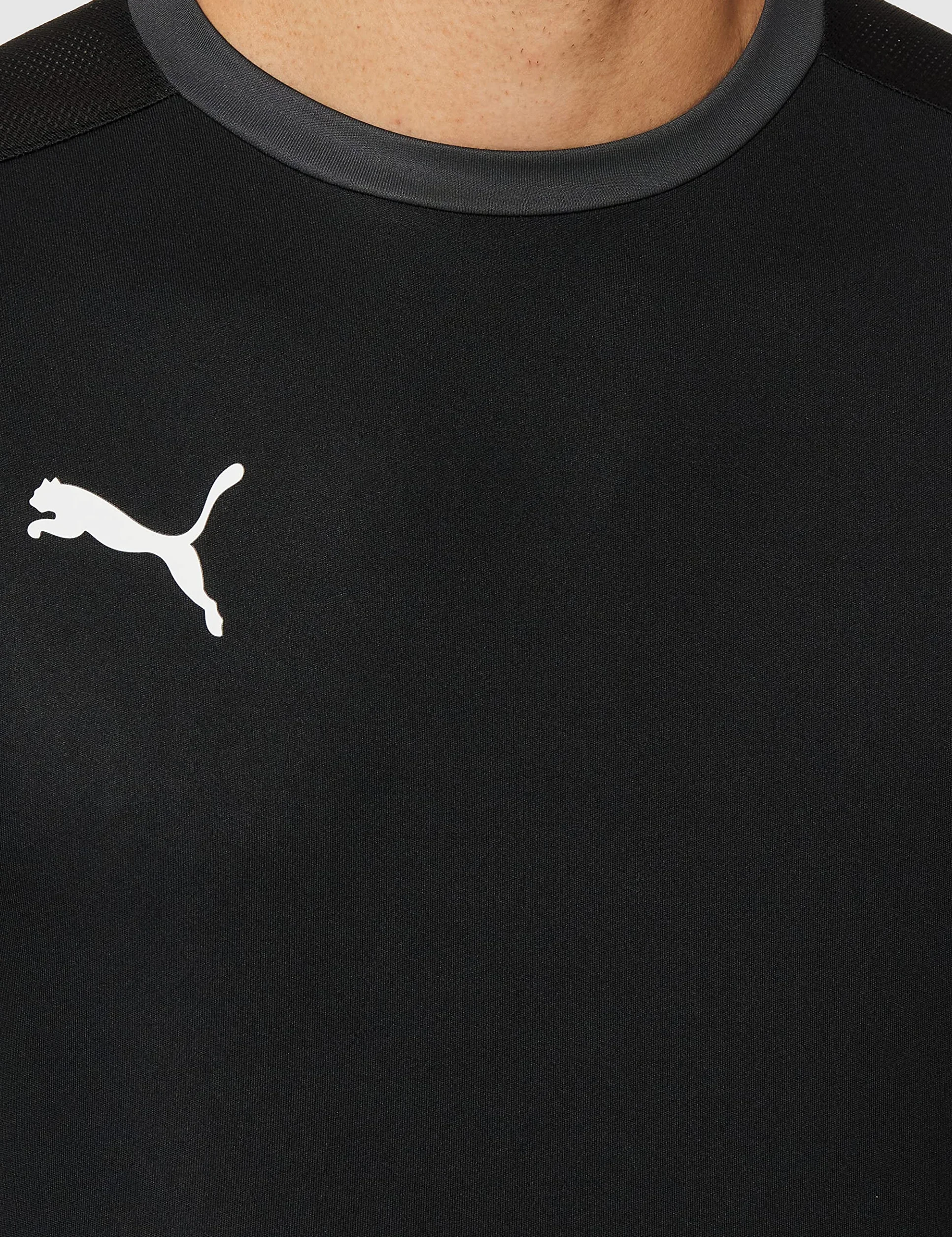 PUMA TeamGOAL 23 T-shirt Chłopcy Czarny Ciemnoszary 152