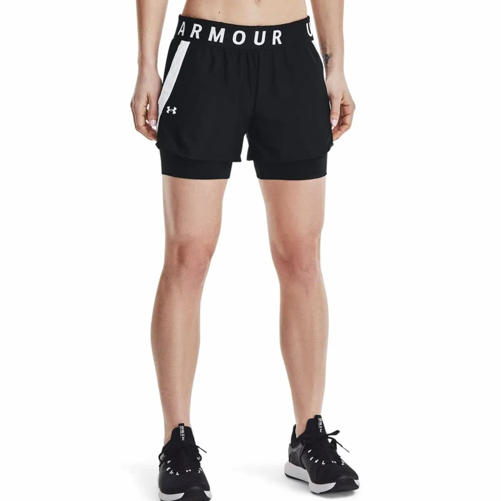 Under Armour Play Up 2-in-1 Shorts - Shorty Kobiety