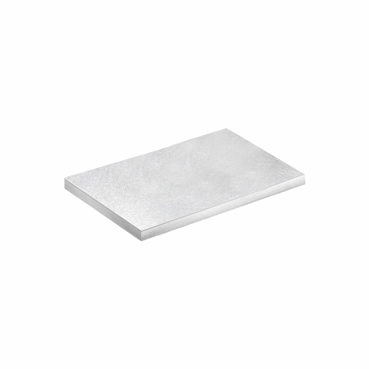 Dekora - Prostokątny Srebrny Podkład pod Tort z Twardej Tektury 20x30 cm, Wysokość 1,2 cm - Idealny na Wszystkie Uroczystości, Urodziny i Rocznice