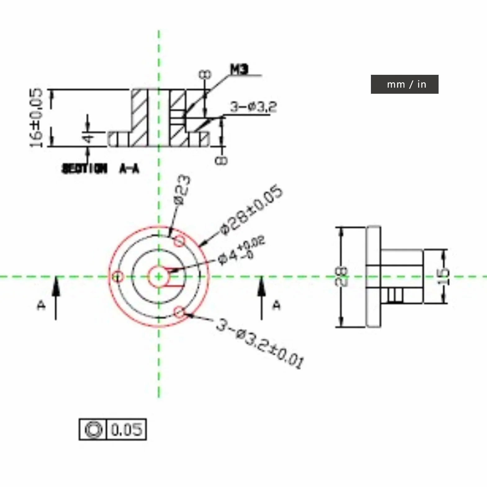 Sprzęgło 4 mm do koła Mecanum, 60 mm, precyzyjne rozmiary, bezpieczny mechanizm, uniwersalna piasta ze śrubą nastawczą ze stali nierdzewnej