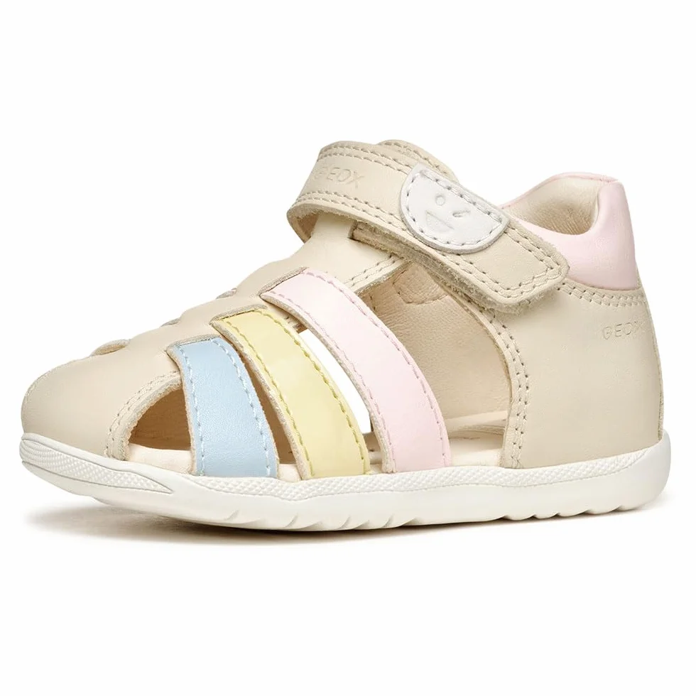 Geox Niemowlęta - dziewczynki B Sandal Macchia GirSandały
