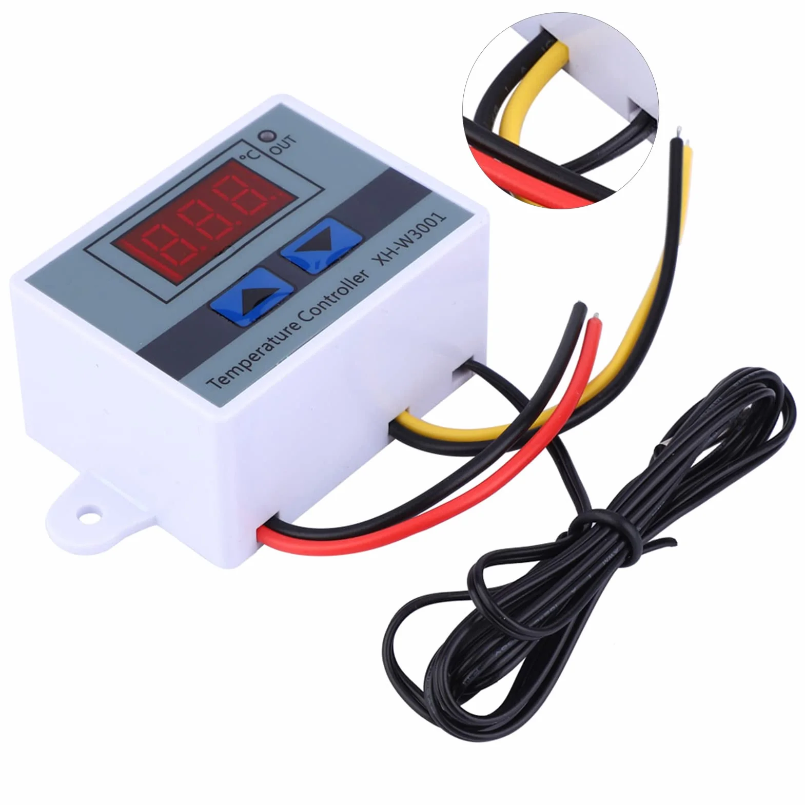 12V Przełącznik Temperatury Termostat 12 Woltów Pour Vr Dc 12V 120W Cyfrowy Regulator Temperatury Przełącznik Termostatu z wodoodporną sondą Czujnika