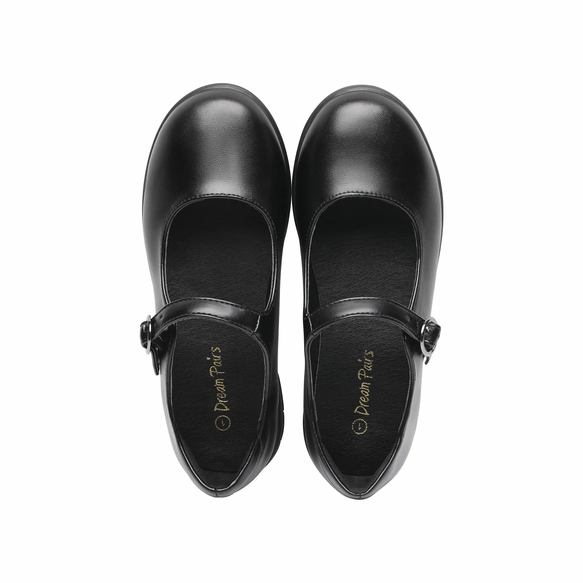 DREAM PAIRS Dziecięce buty szkolne dla dziewczynek mercedity tancerki Mary Jane Buty na przyjęcie Urodziny Buty do sukienki Antypoślizgowe KFL217