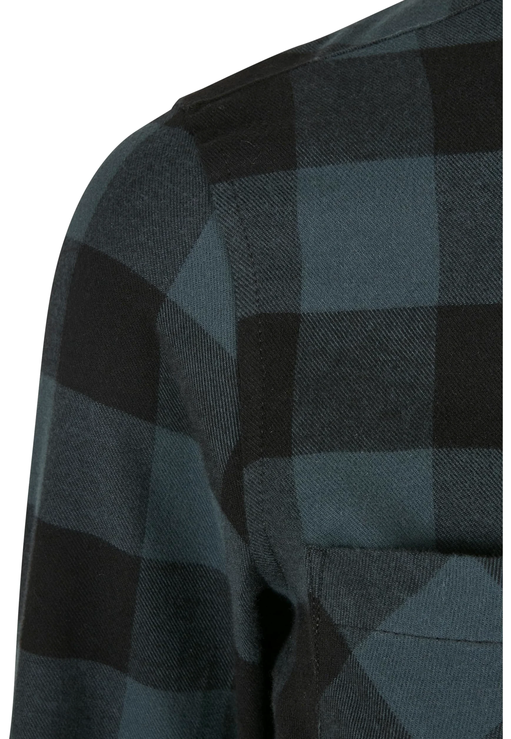 Urban Classics Ladies Turnup Checked Flanell Shirt Koszula Kobiety , Jasper/czarny , M