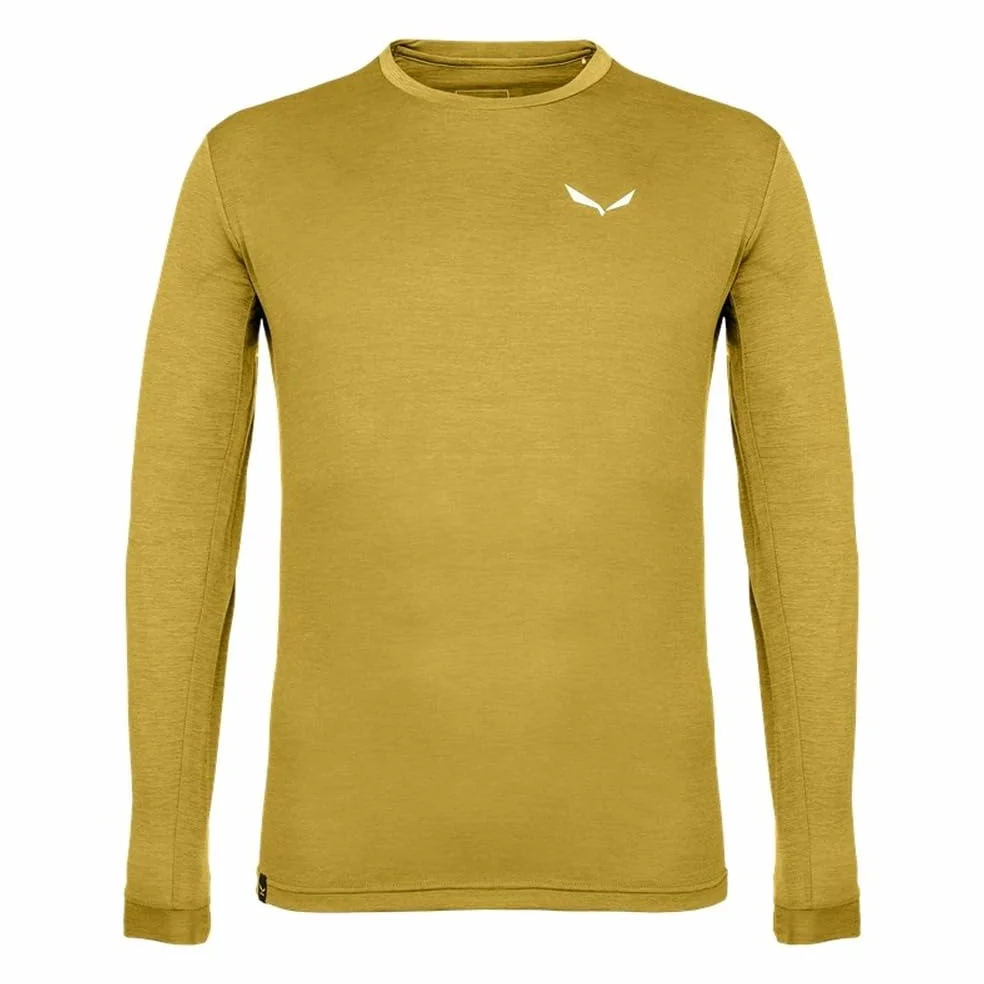 Salewa Puez Melange Dry Tee M, Olive Oil Melange, M