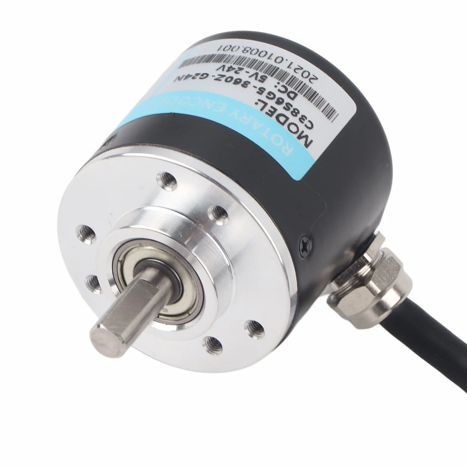 ABZ trójfazowy enkoder fotoelektryczny DC 5-24 V 3000-6000 obr./min enkoder wału stałego do inżynierii samochodowej (360 Hz)