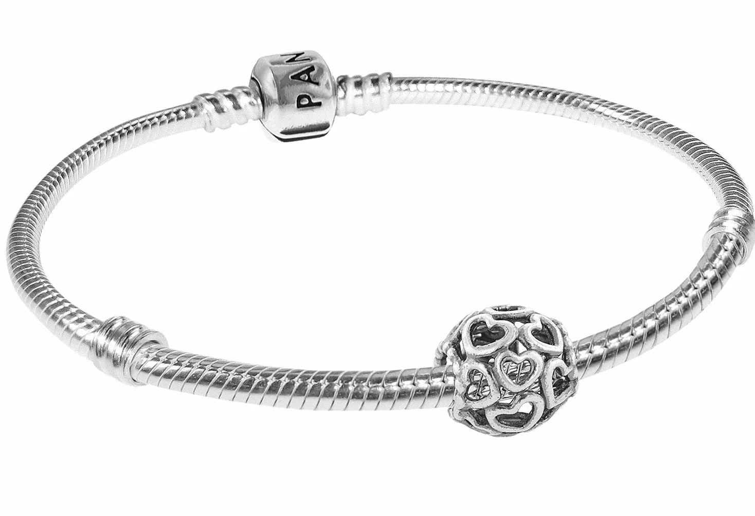 PandoraZestaw biżuterii Srebro próby 925 79244-18 18 cm