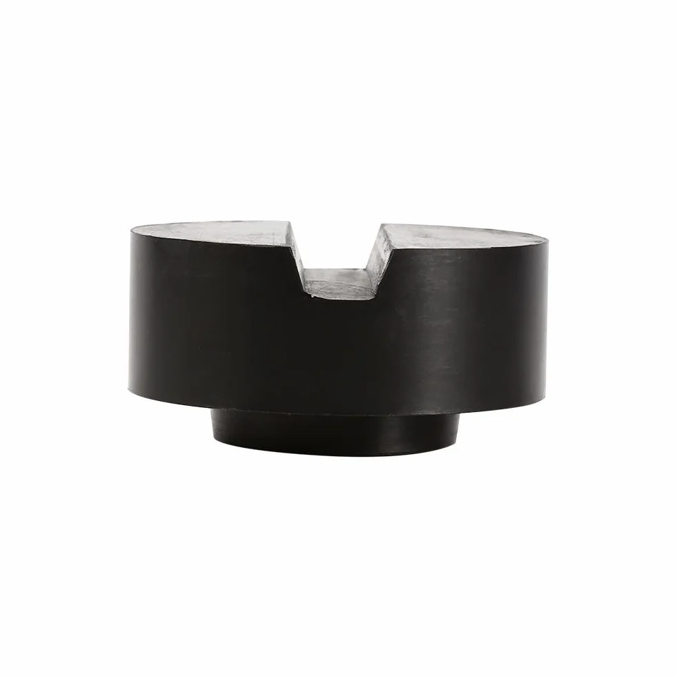 Gummiauflage, 65 x 33 mm Gummiblock als Stützblock für Wagenheber Weit verbreitet im Bergbau, Kraftwerk,Schiffbau usw