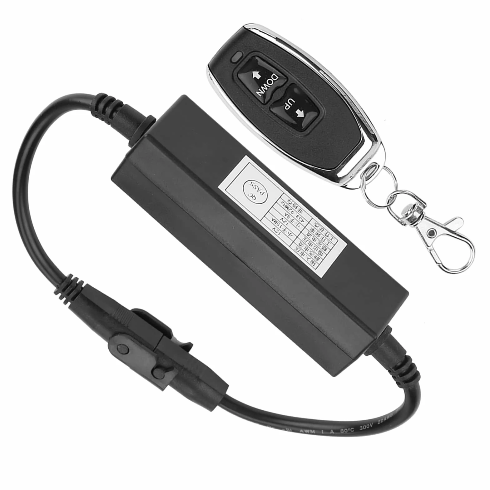 Elektryczny Siłownik Liniowy Zdalne Sterowanie Silnik Liniowy DC 12V Bezprzewodowy Pilot Zdalnego Sterowania Do Przodu Do Tyłu Przełącznik DPDT Łatwa Instalacja Wysoka czułość Do