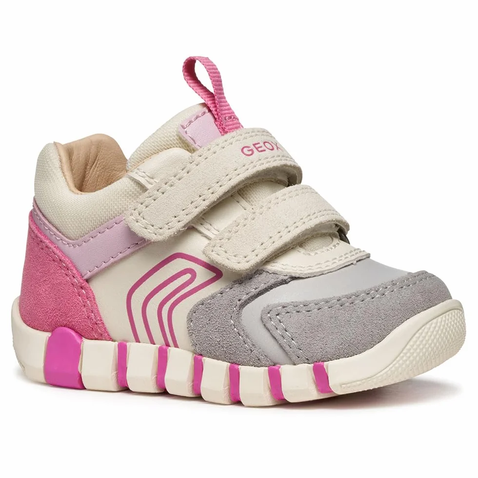 Geox Niemowlęta - dziewczynki B Iupidoo GirlButy First Walker Shoe